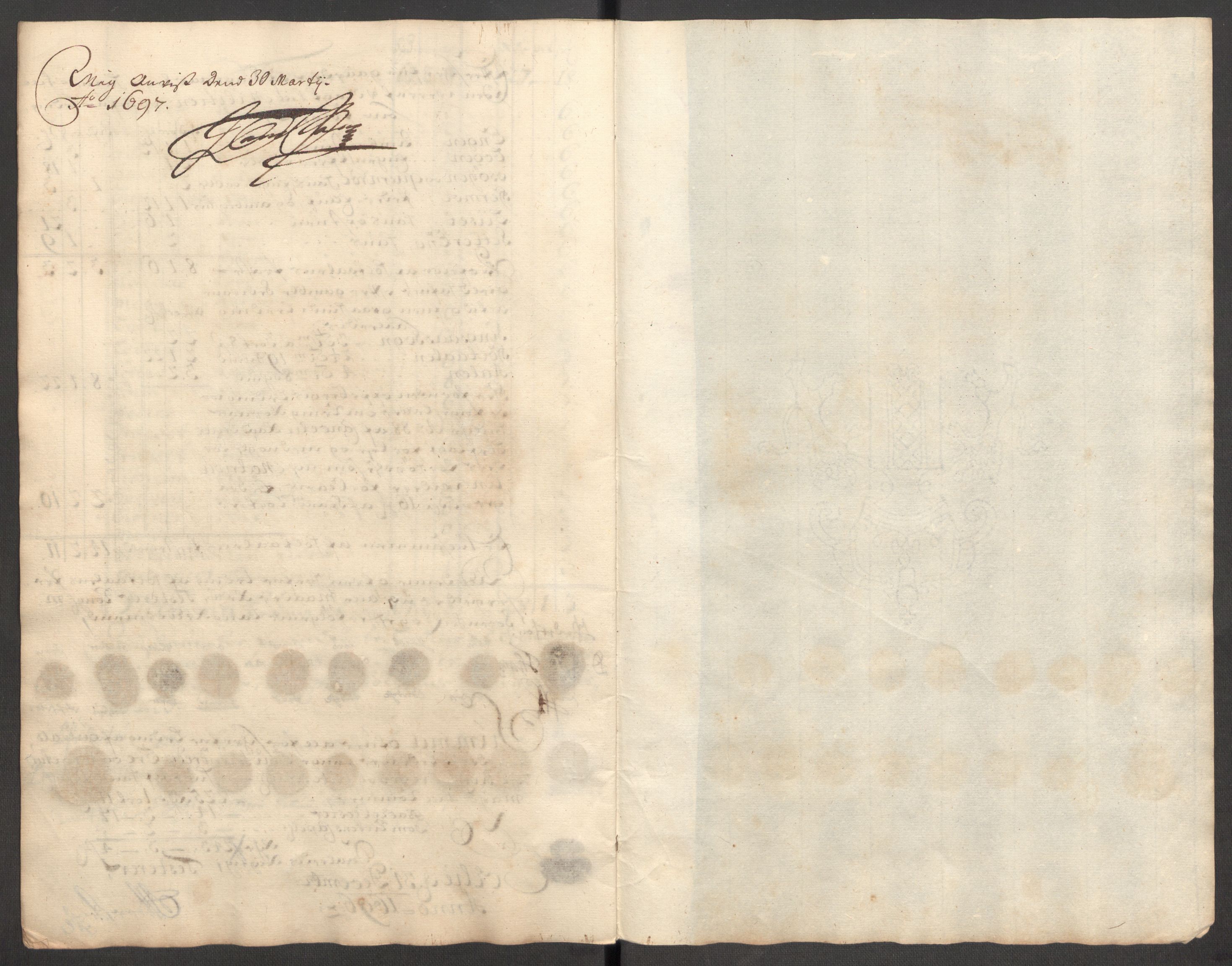 Rentekammeret inntil 1814, Reviderte regnskaper, Fogderegnskap, RA/EA-4092/R60/L3946: Fogderegnskap Orkdal og Gauldal, 1696, p. 388