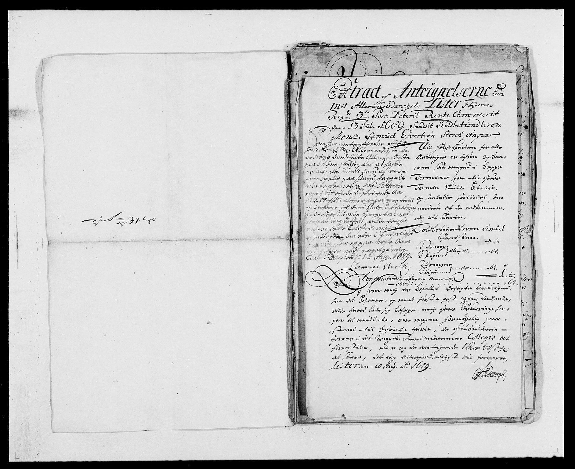 Rentekammeret inntil 1814, Reviderte regnskaper, Fogderegnskap, RA/EA-4092/R41/L2535: Fogderegnskap Lista, 1686-1689, p. 204