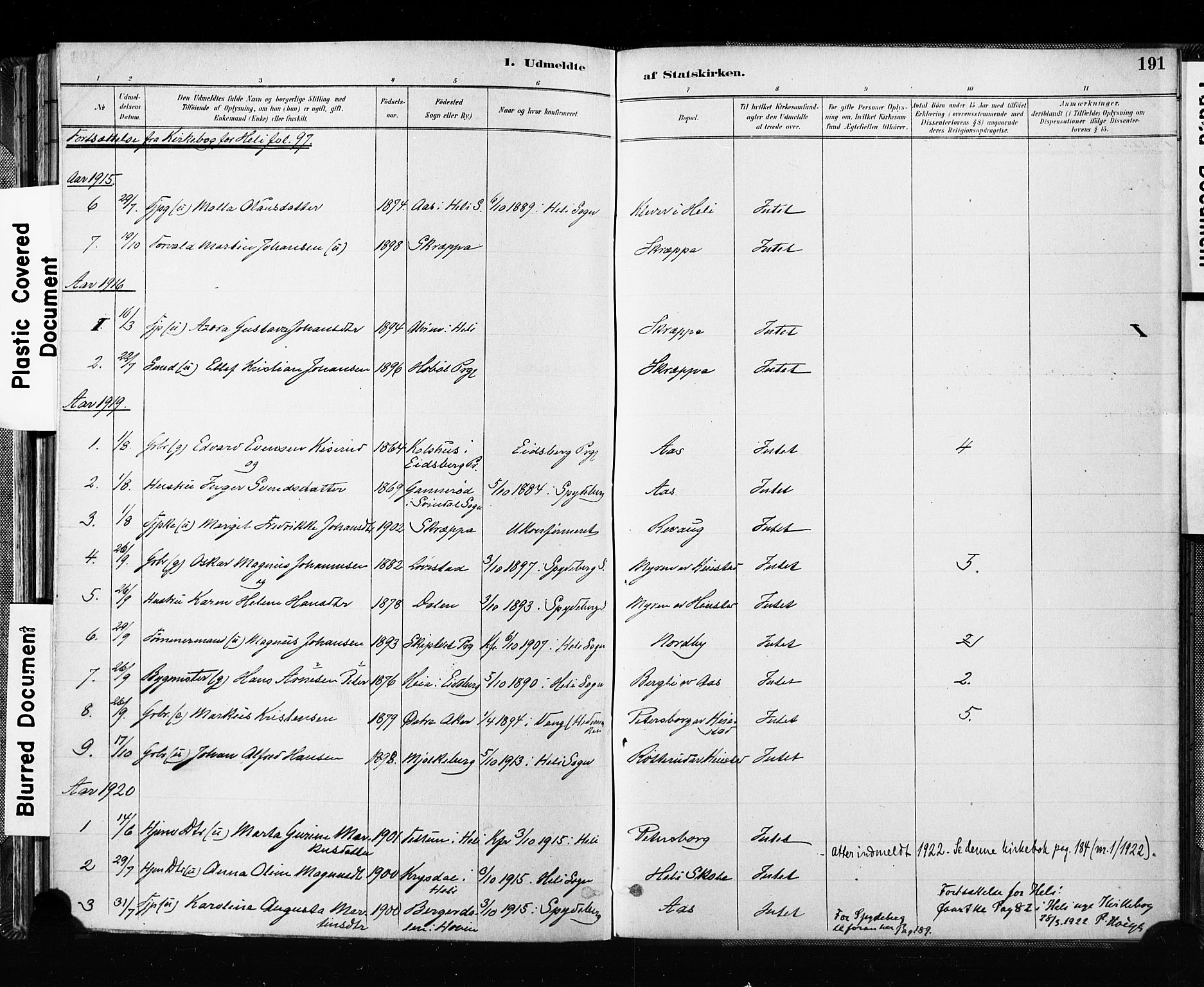 Spydeberg prestekontor Kirkebøker, AV/SAO-A-10924/F/Fa/L0008: Parish register (official) no. I 8, 1886-1900, p. 191