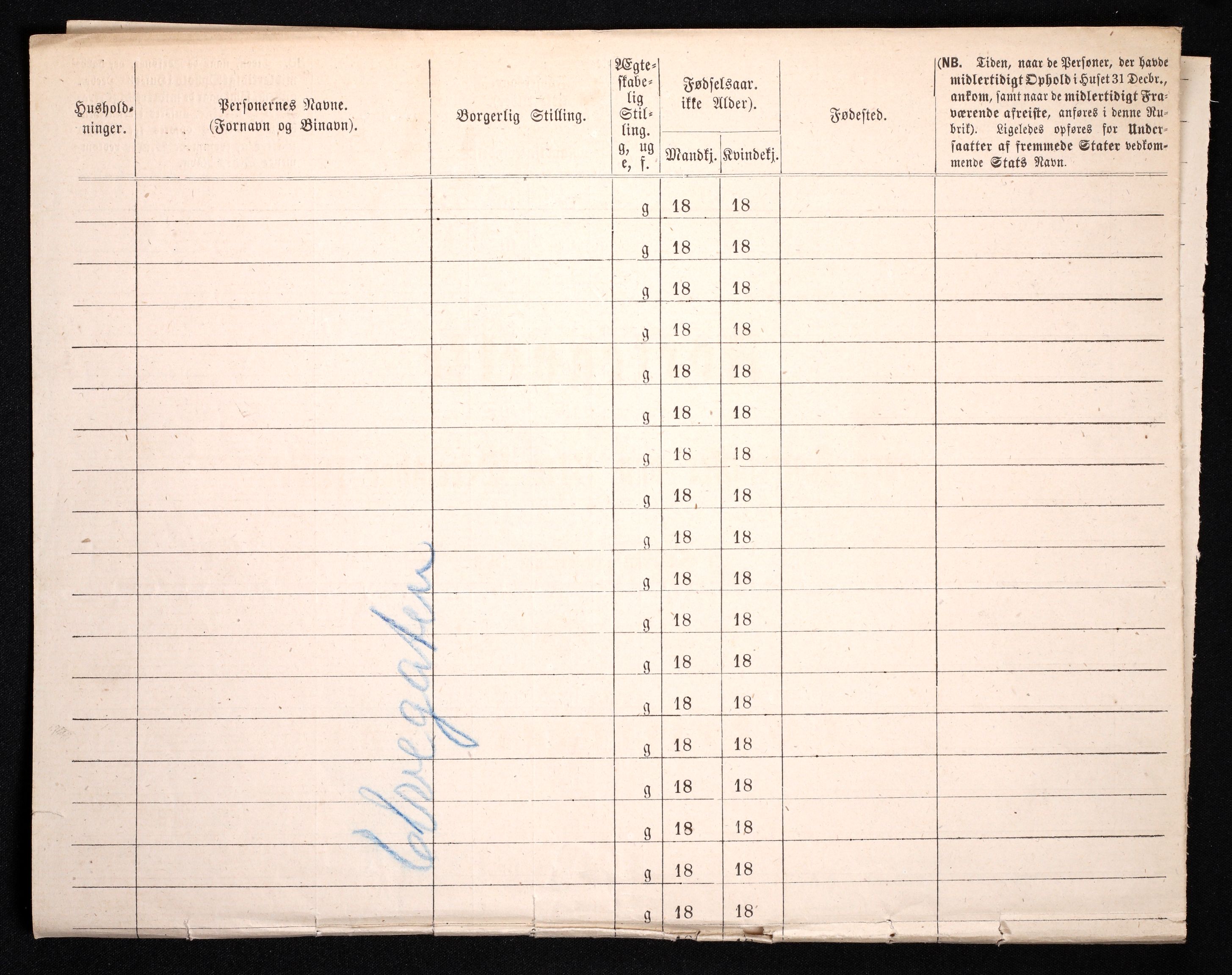 RA, 1870 census for 0301 Kristiania, 1870, p. 759