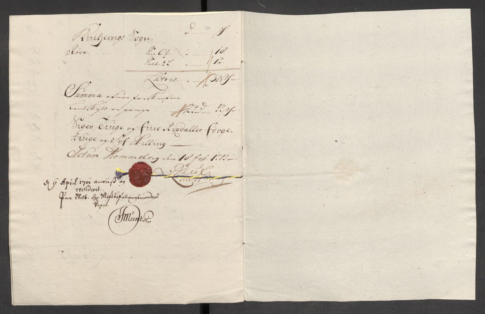 Rentekammeret inntil 1814, Reviderte regnskaper, Fogderegnskap, RA/EA-4092/R48/L2979: Fogderegnskap Sunnhordland og Hardanger, 1700-1701, p. 164