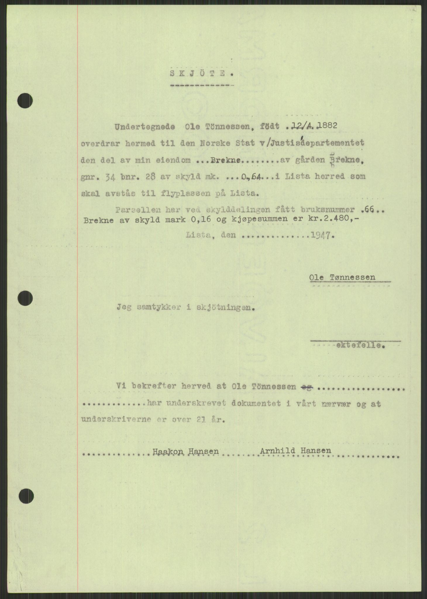Forsvarsdepartementet, 10. kontor / Oppgjørskontoret, AV/RA-RAFA-1225/D/Db/L0182: Lista oppgjørskontor, 1942-1950, p. 101