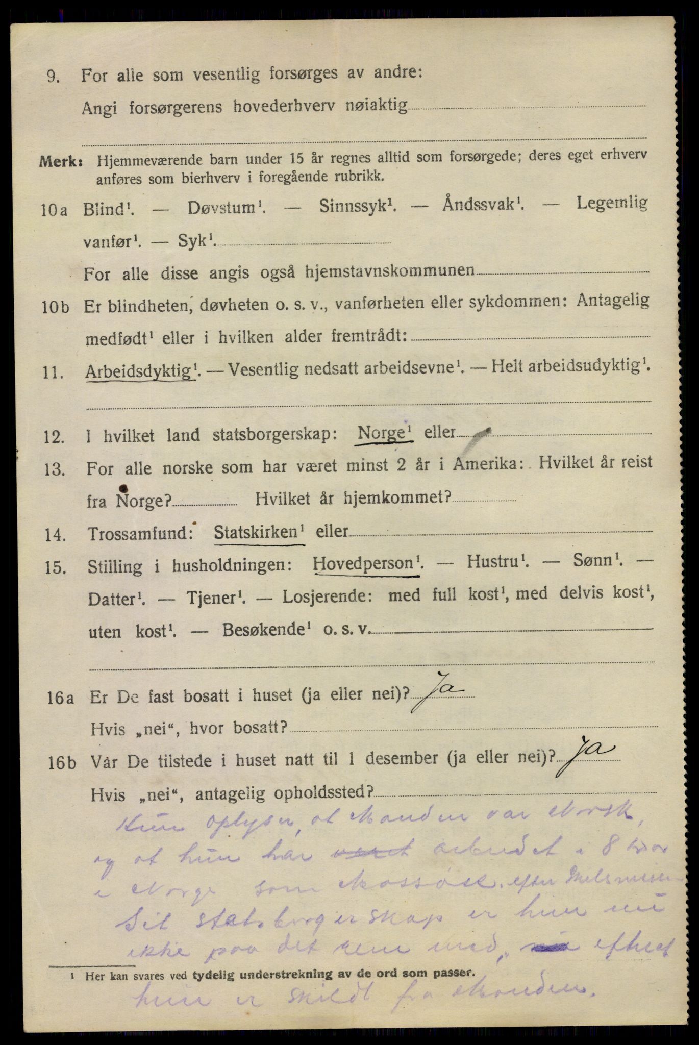 SAKO, 1920 census for Horten, 1920, p. 19018