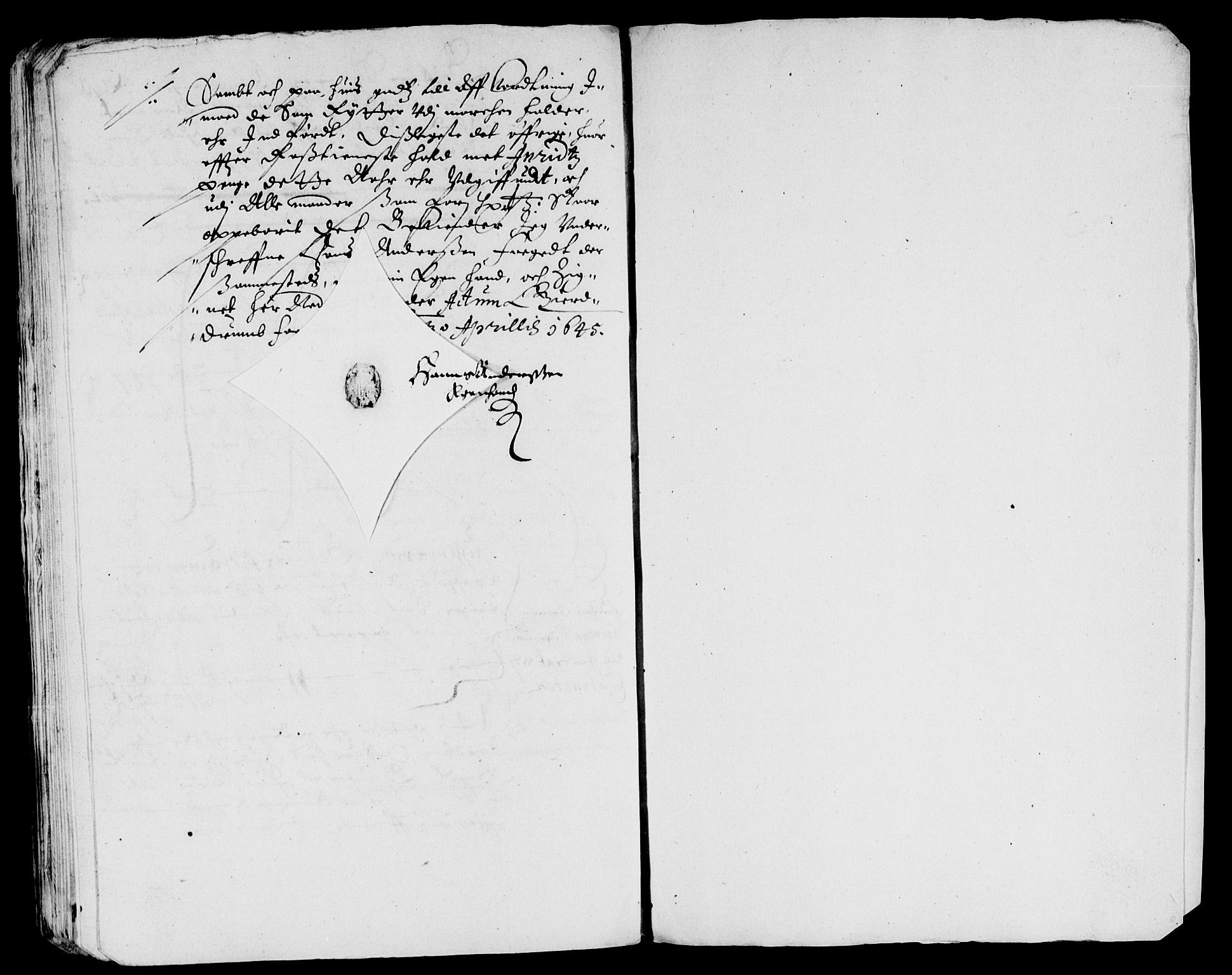 Rentekammeret inntil 1814, Reviderte regnskaper, Lensregnskaper, AV/RA-EA-5023/R/Rb/Rba/L0181: Akershus len, 1644-1645