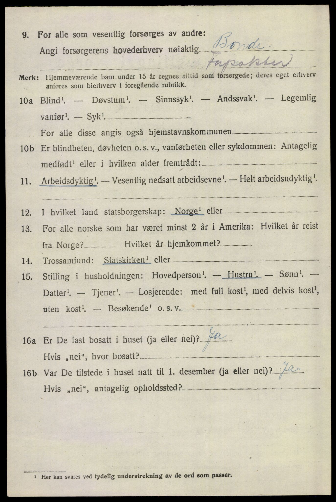 SAKO, 1920 census for Ål, 1920, p. 5351