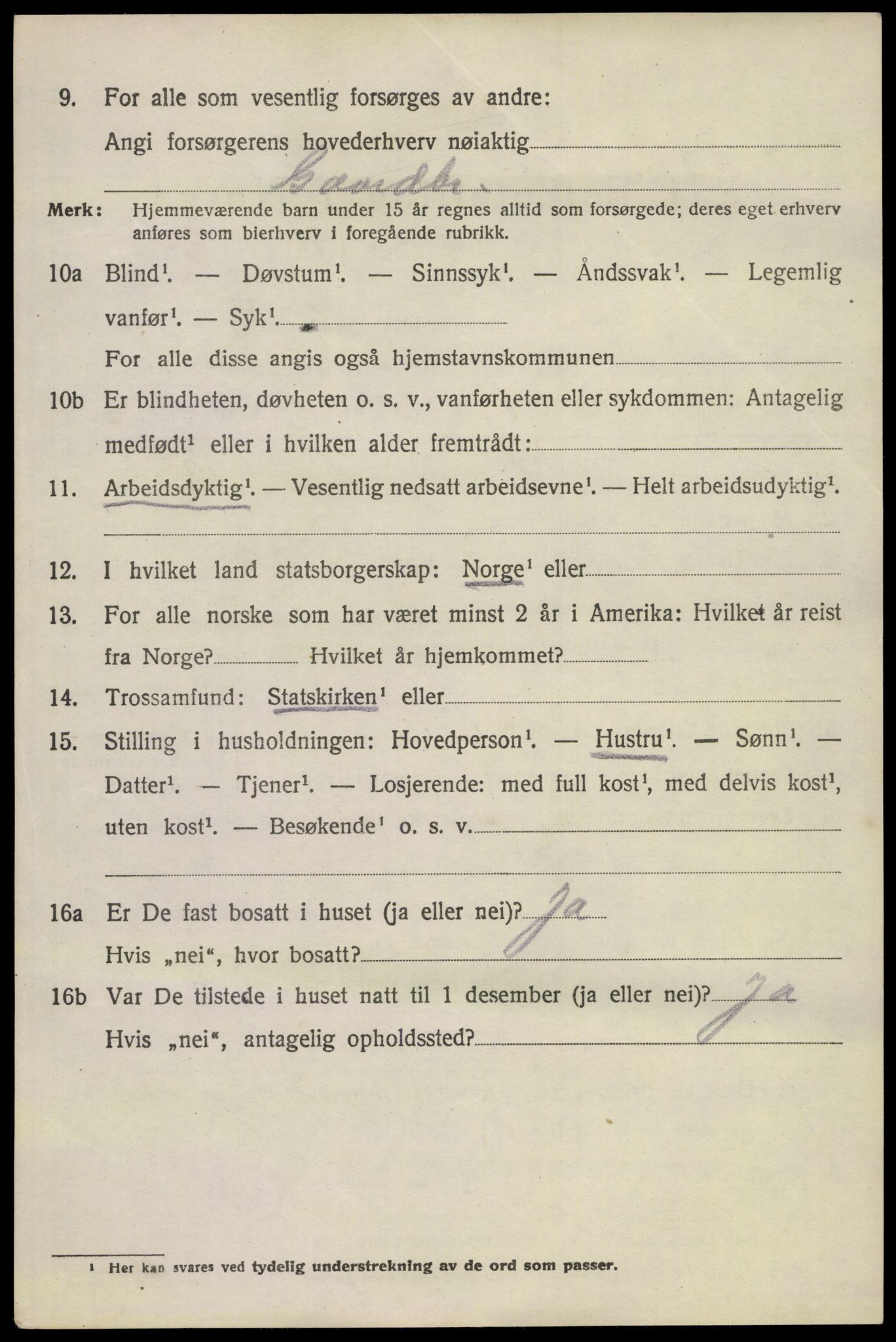 SAKO, 1920 census for Lardal, 1920, p. 4478