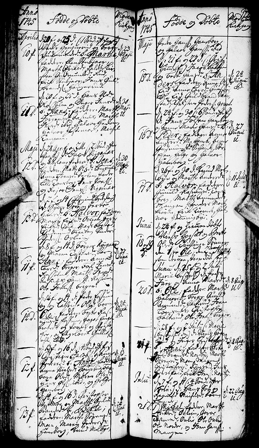 Aurskog prestekontor Kirkebøker, SAO/A-10304a/F/Fa/L0002: Parish register (official) no. I 2, 1735-1766, p. 122