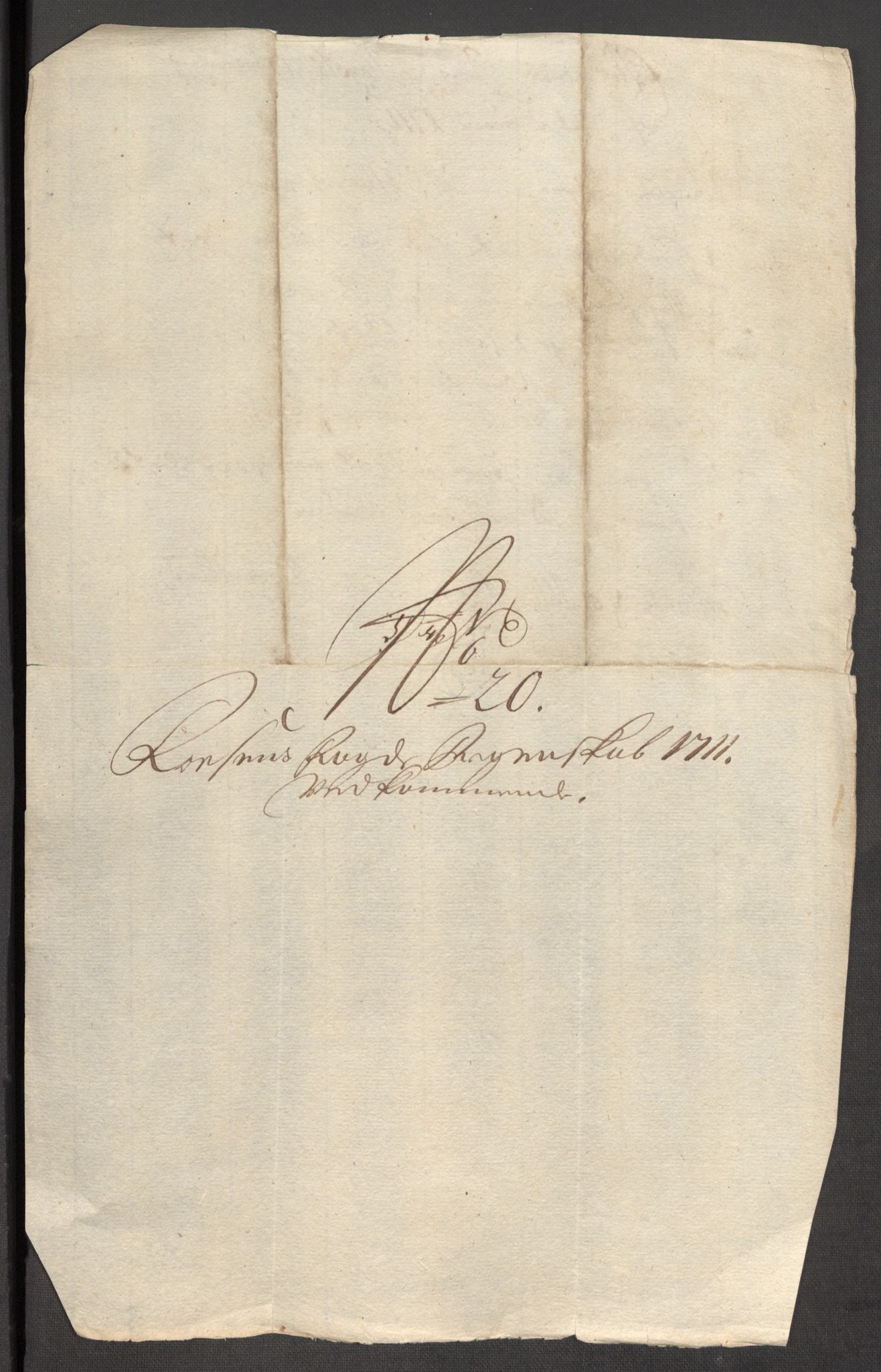 Rentekammeret inntil 1814, Reviderte regnskaper, Fogderegnskap, AV/RA-EA-4092/R57/L3860: Fogderegnskap Fosen, 1711, p. 335