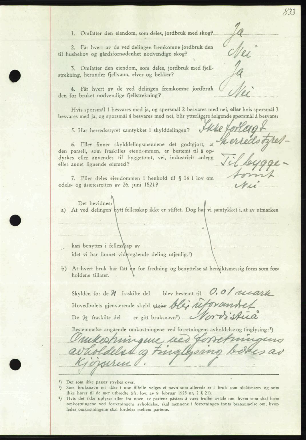 Nordmøre sorenskriveri, AV/SAT-A-4132/1/2/2Ca: Mortgage book no. A102, 1946-1946, Diary no: : 2027/1946