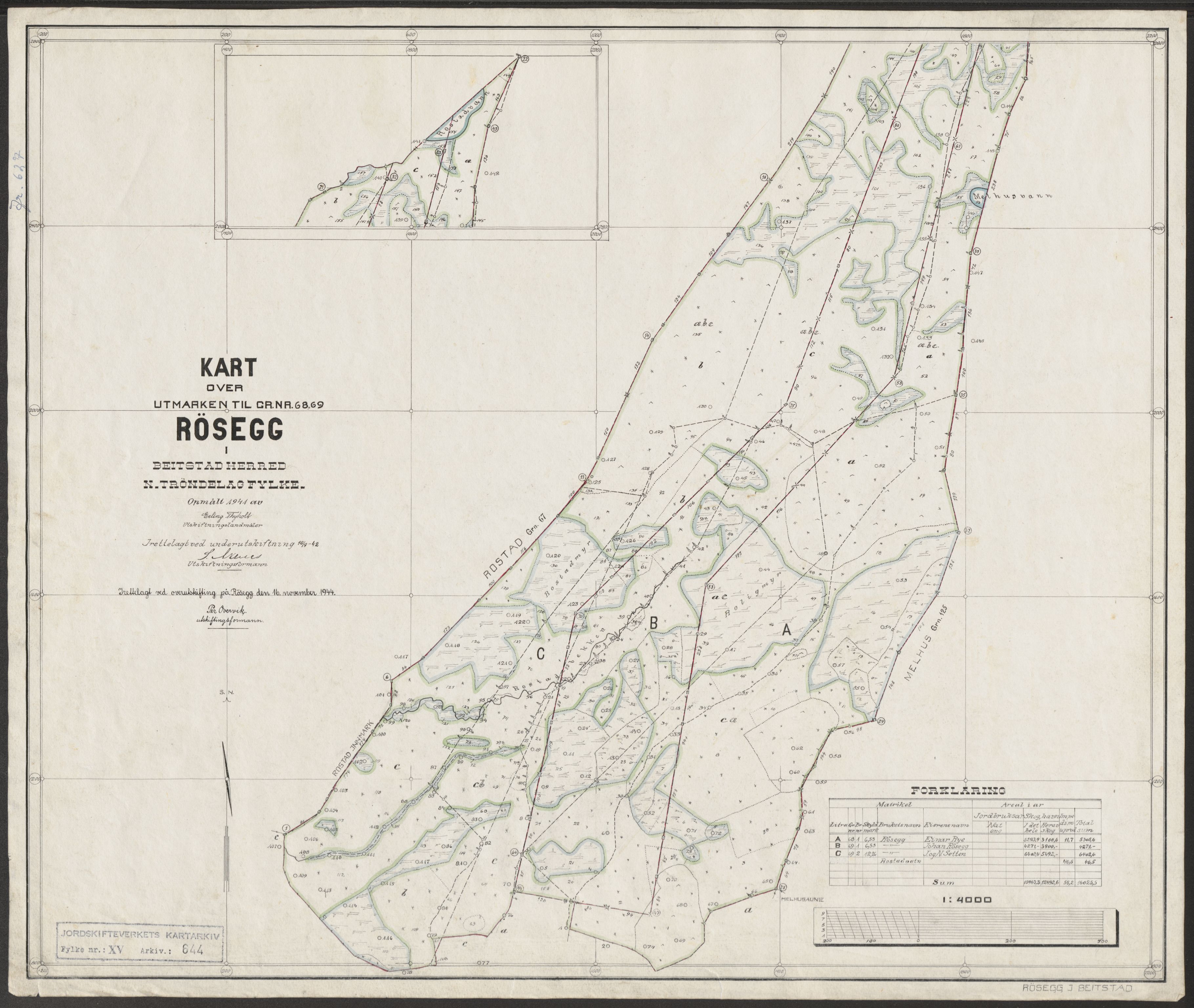 Jordskifteverkets kartarkiv, AV/RA-S-3929/T, 1859-1988, p. 864