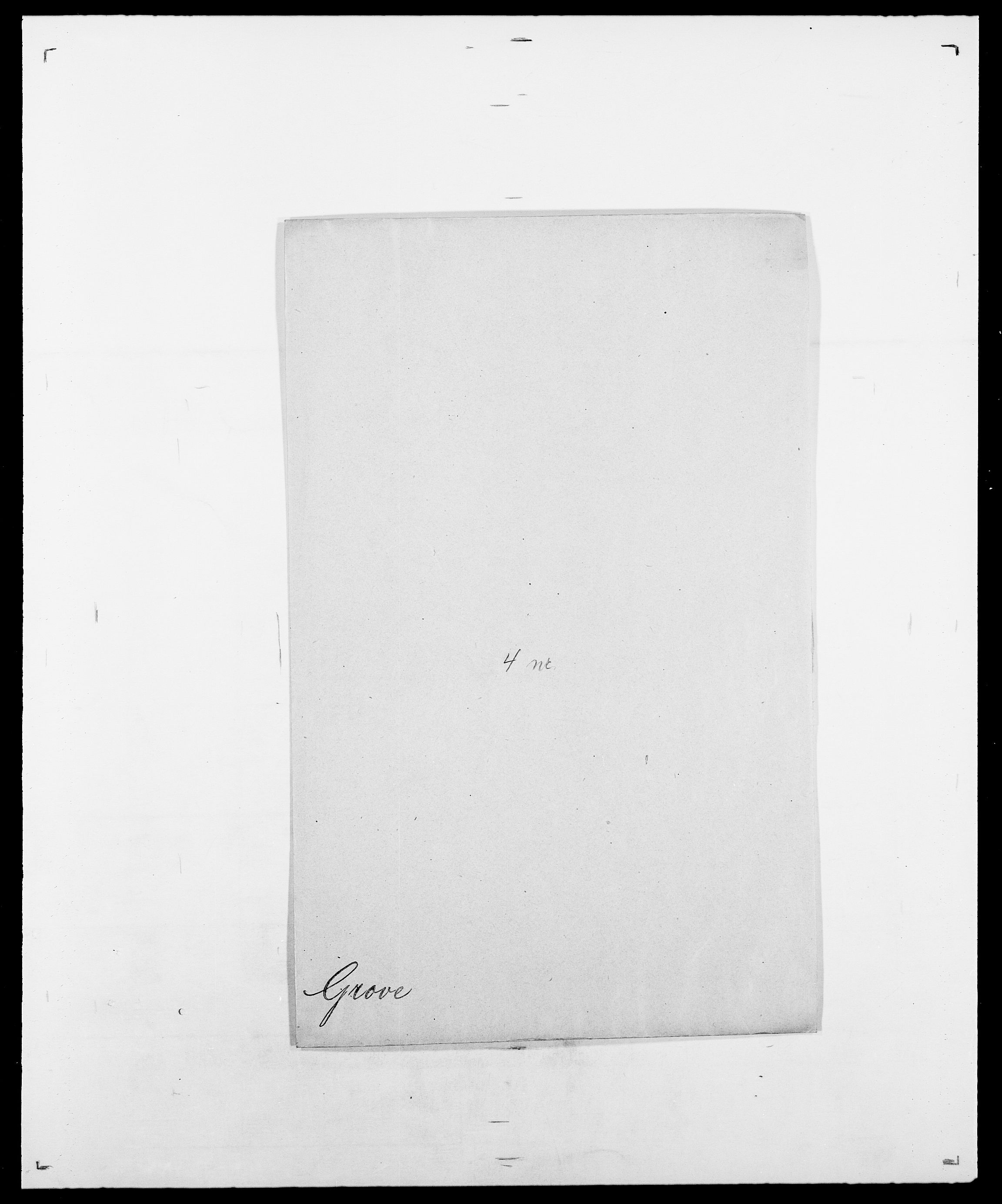 Delgobe, Charles Antoine - samling, SAO/PAO-0038/D/Da/L0015: Grodtshilling - Halvorsæth, p. 36