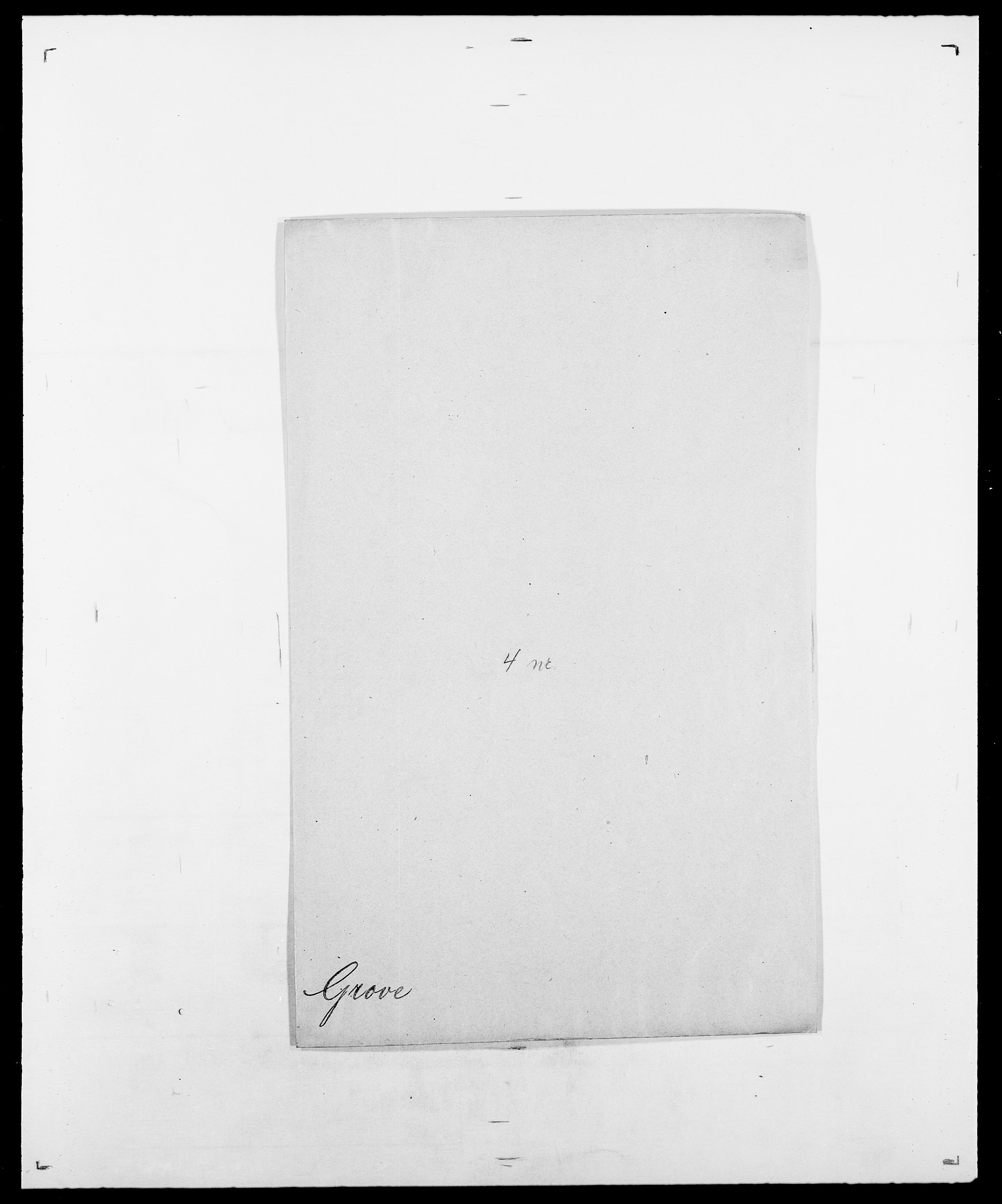 Delgobe, Charles Antoine - samling, AV/SAO-PAO-0038/D/Da/L0015: Grodtshilling - Halvorsæth, p. 36
