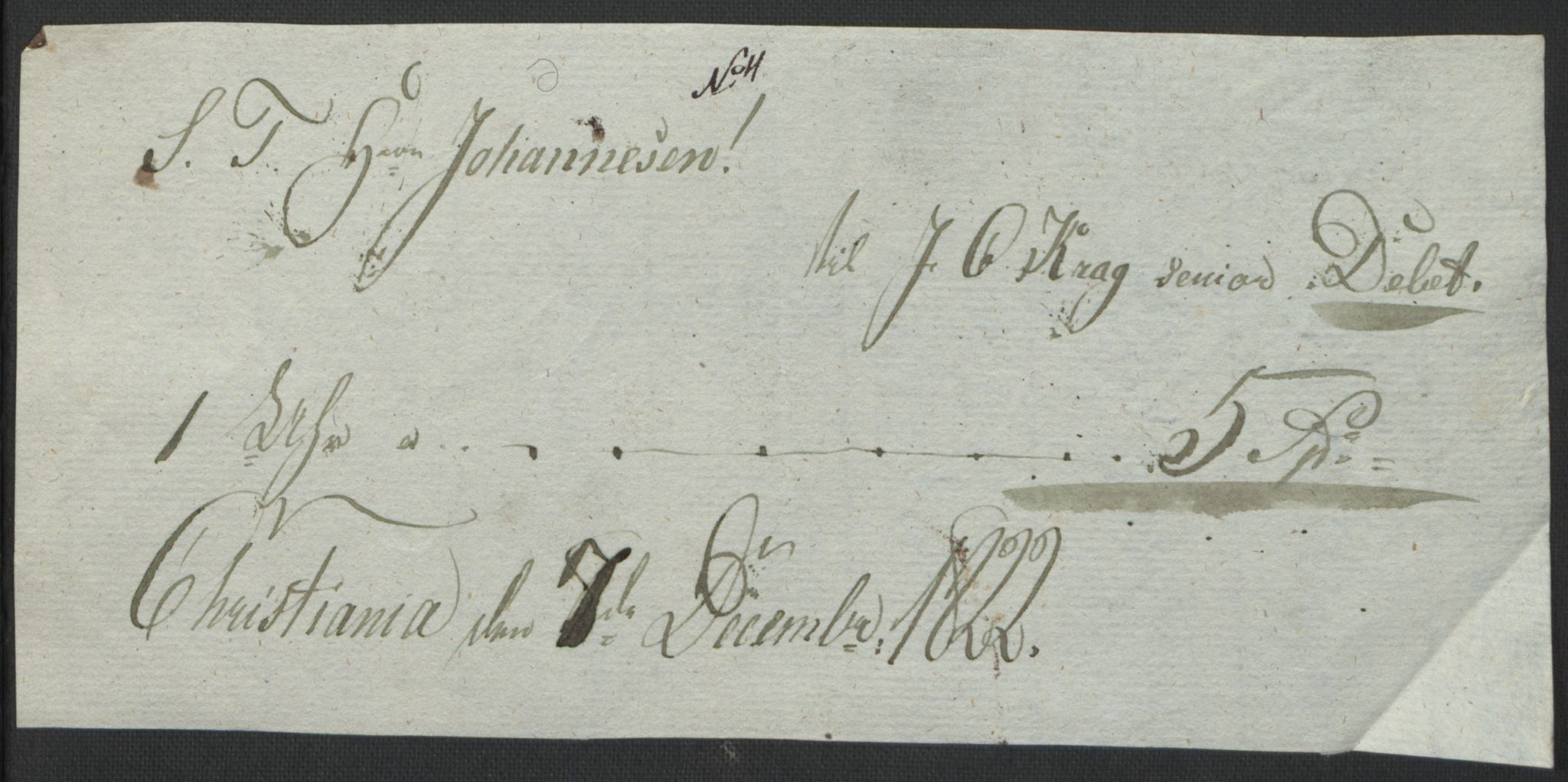 Forsvaret, Generalauditøren, AV/RA-RAFA-1772/F/Fj/Fjb/L0005: Skifter 1818 - 1823, 1818-1823, p. 195