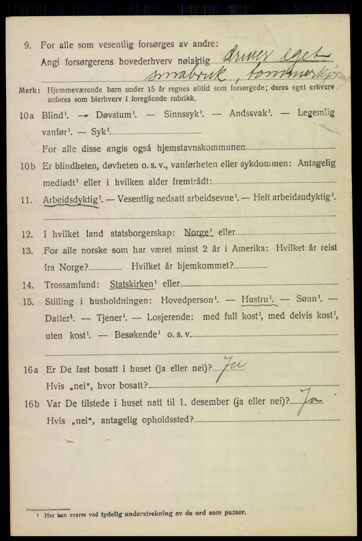 SAH, 1920 census for Eidskog, 1920, p. 8548