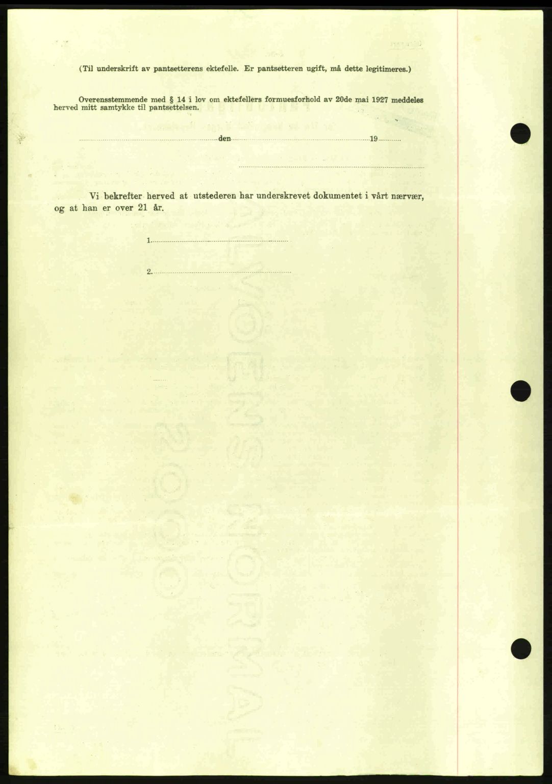 Nes tingrett, SAO/A-10548/G/Gb/Gbb/L0006: Mortgage book no. 50, 1938-1938, Diary no: : 505/1938