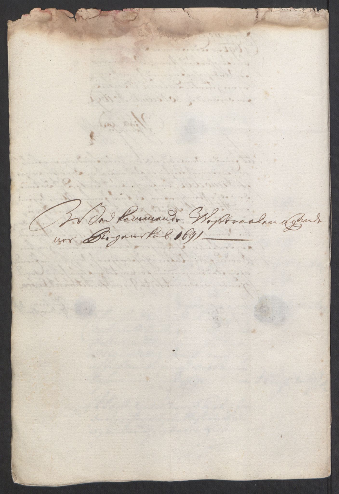 Rentekammeret inntil 1814, Reviderte regnskaper, Fogderegnskap, RA/EA-4092/R67/L4676: Fogderegnskap Vesterålen, Andenes og Lofoten, 1691-1693, p. 31