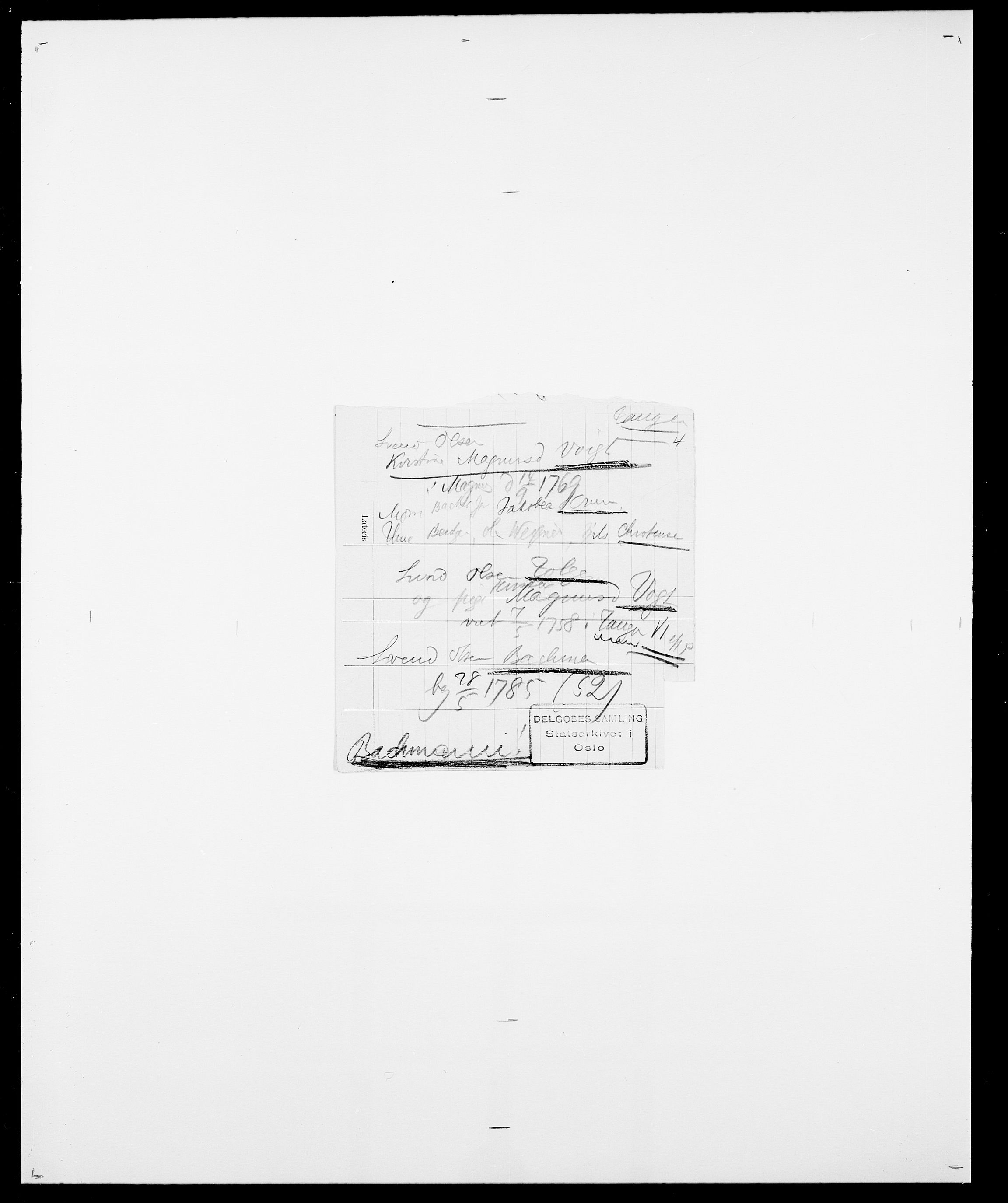 Delgobe, Charles Antoine - samling, SAO/PAO-0038/D/Da/L0003: Barca - Bergen, p. 50