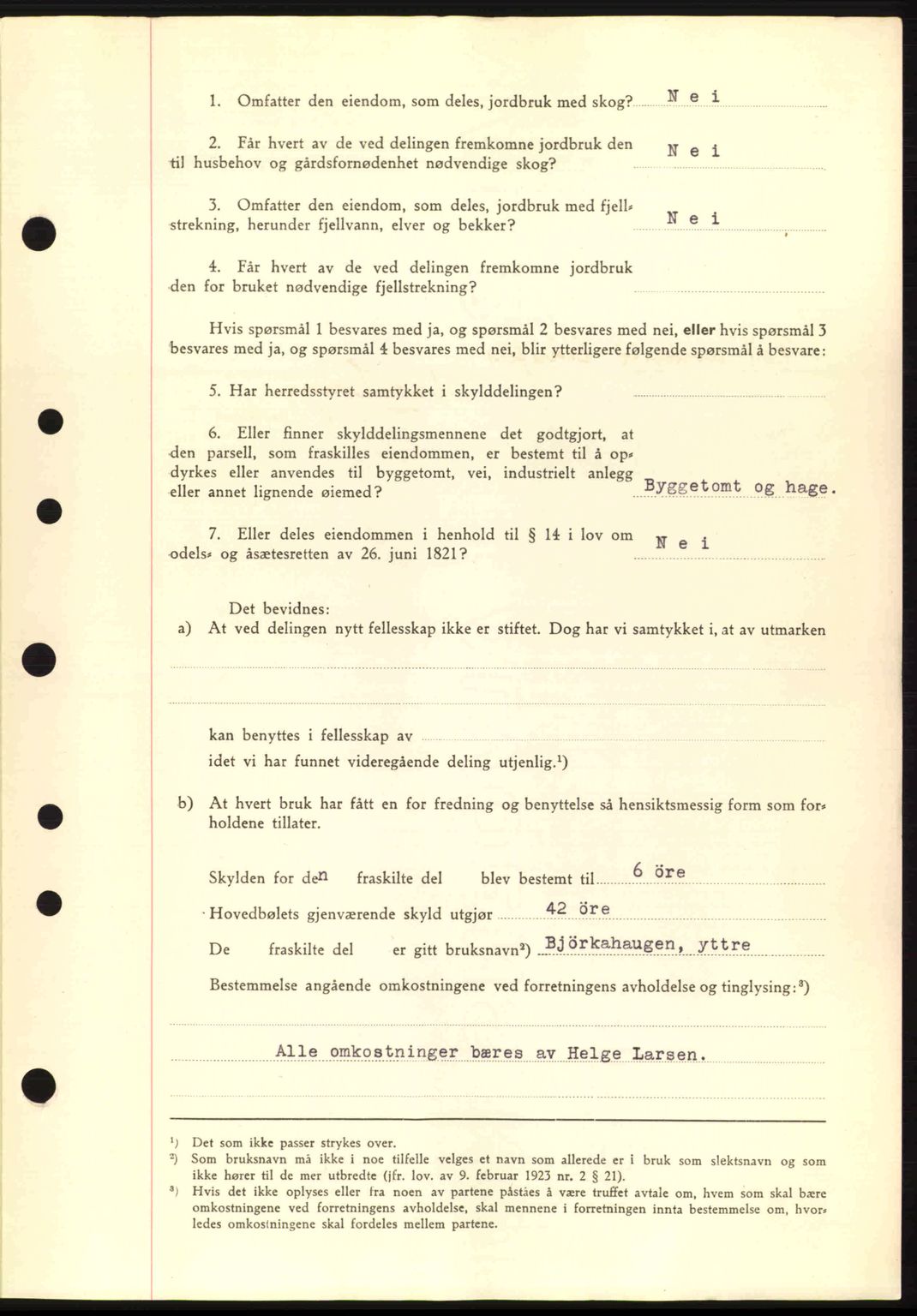 Nordre Sunnmøre sorenskriveri, SAT/A-0006/1/2/2C/2Ca: Mortgage book no. A11, 1941-1941, Diary no: : 759/1941