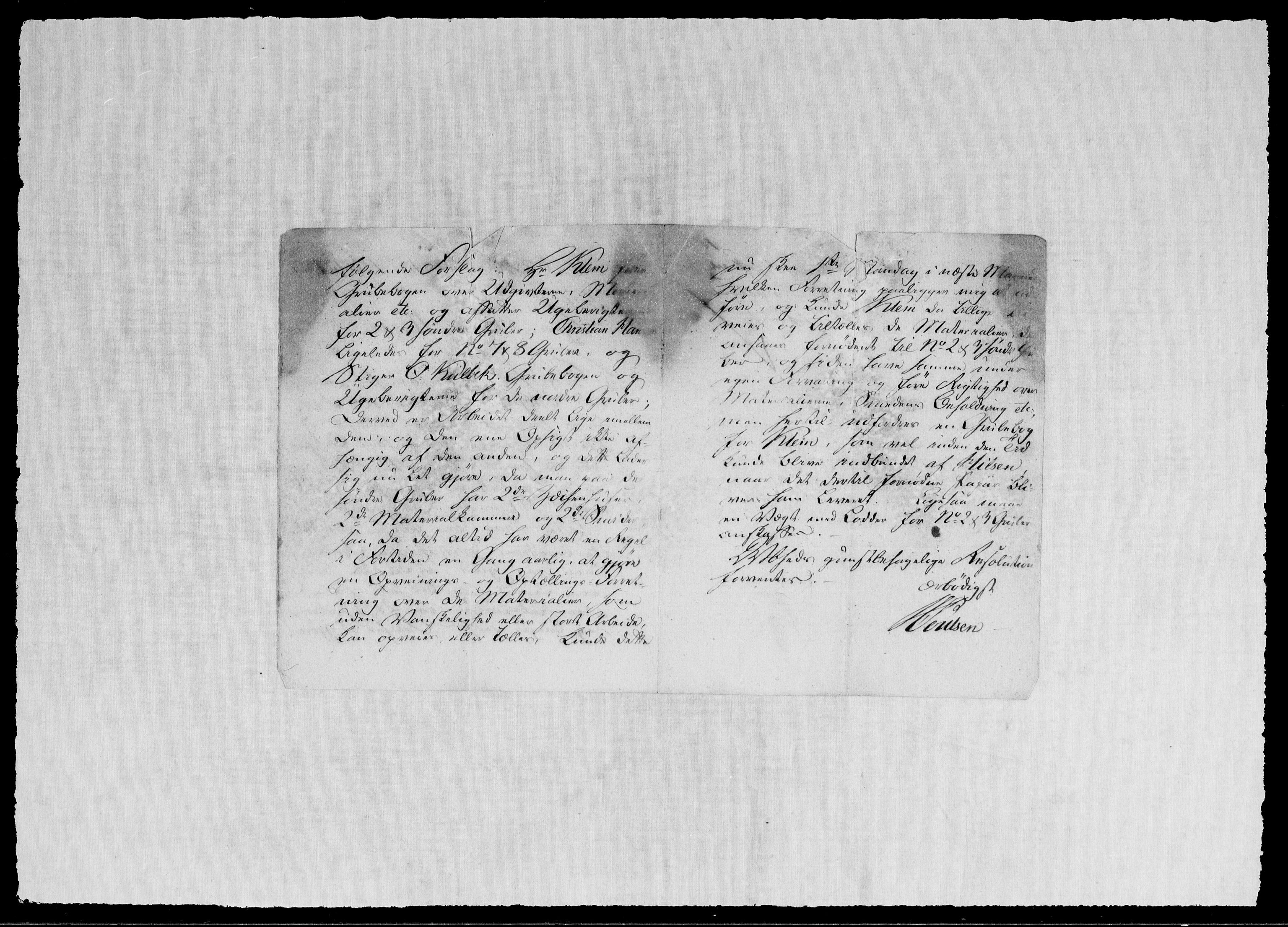 Modums Blaafarveværk, AV/RA-PA-0157/G/Gb/L0097/0001: -- / Innkomne brev A - H, 1826-1827, p. 30