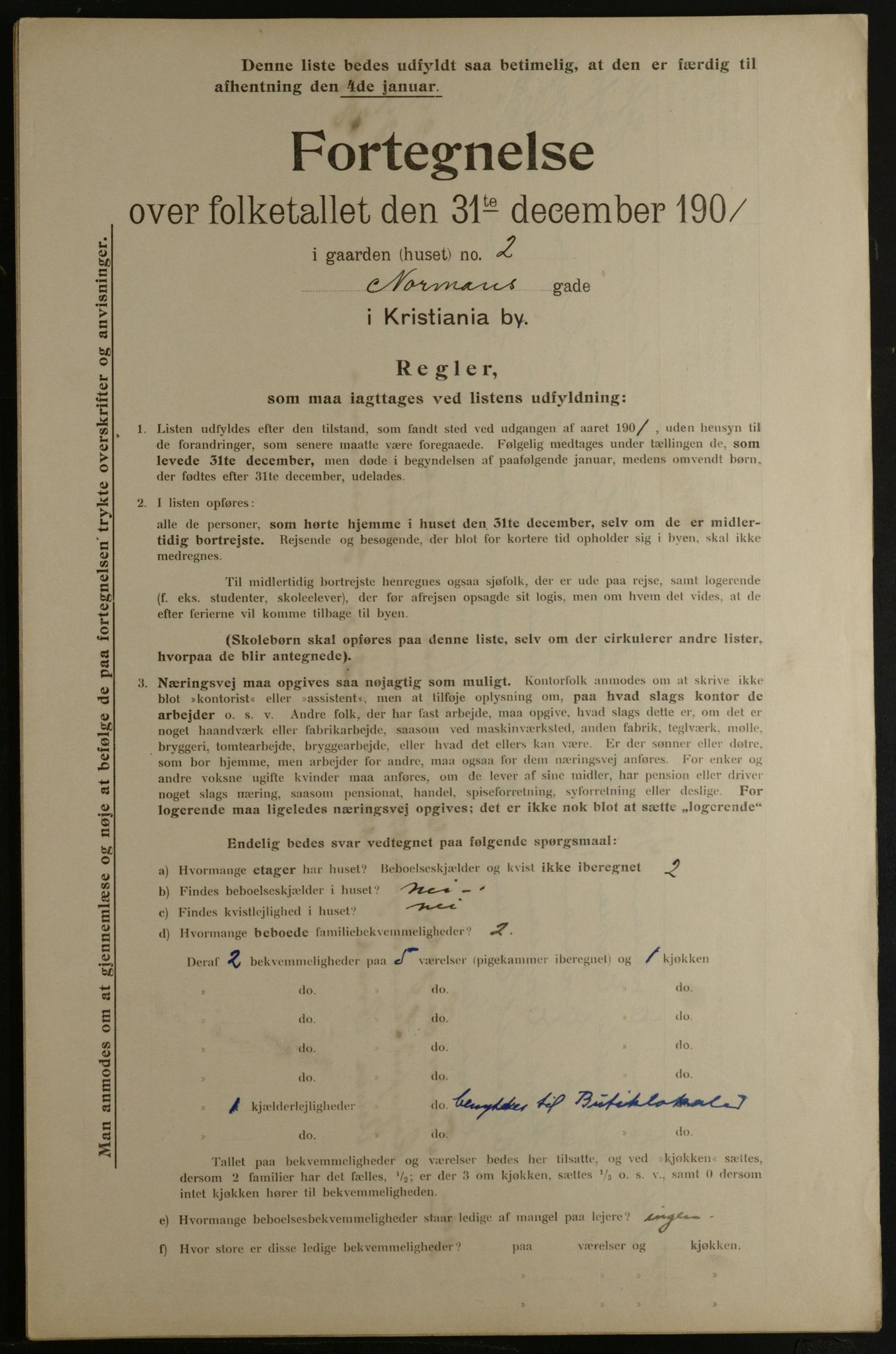 OBA, Municipal Census 1901 for Kristiania, 1901, p. 11271