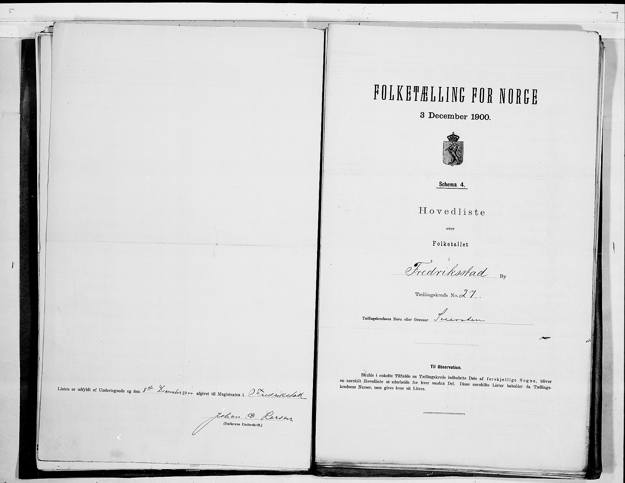 SAO, 1900 census for Fredrikstad, 1900, p. 56