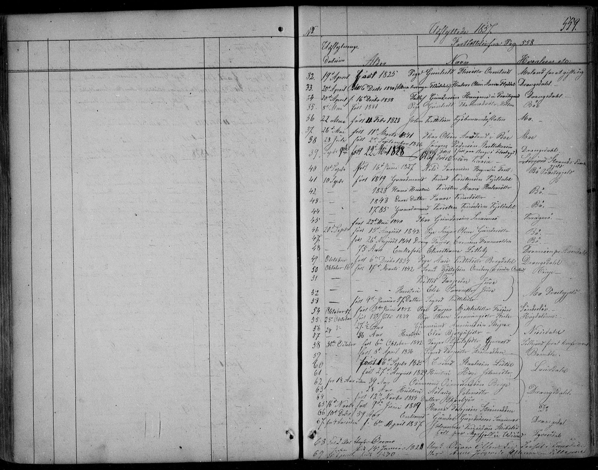 Kviteseid kirkebøker, SAKO/A-276/F/Fa/L0006: Parish register (official) no. I 6, 1836-1858, p. 559