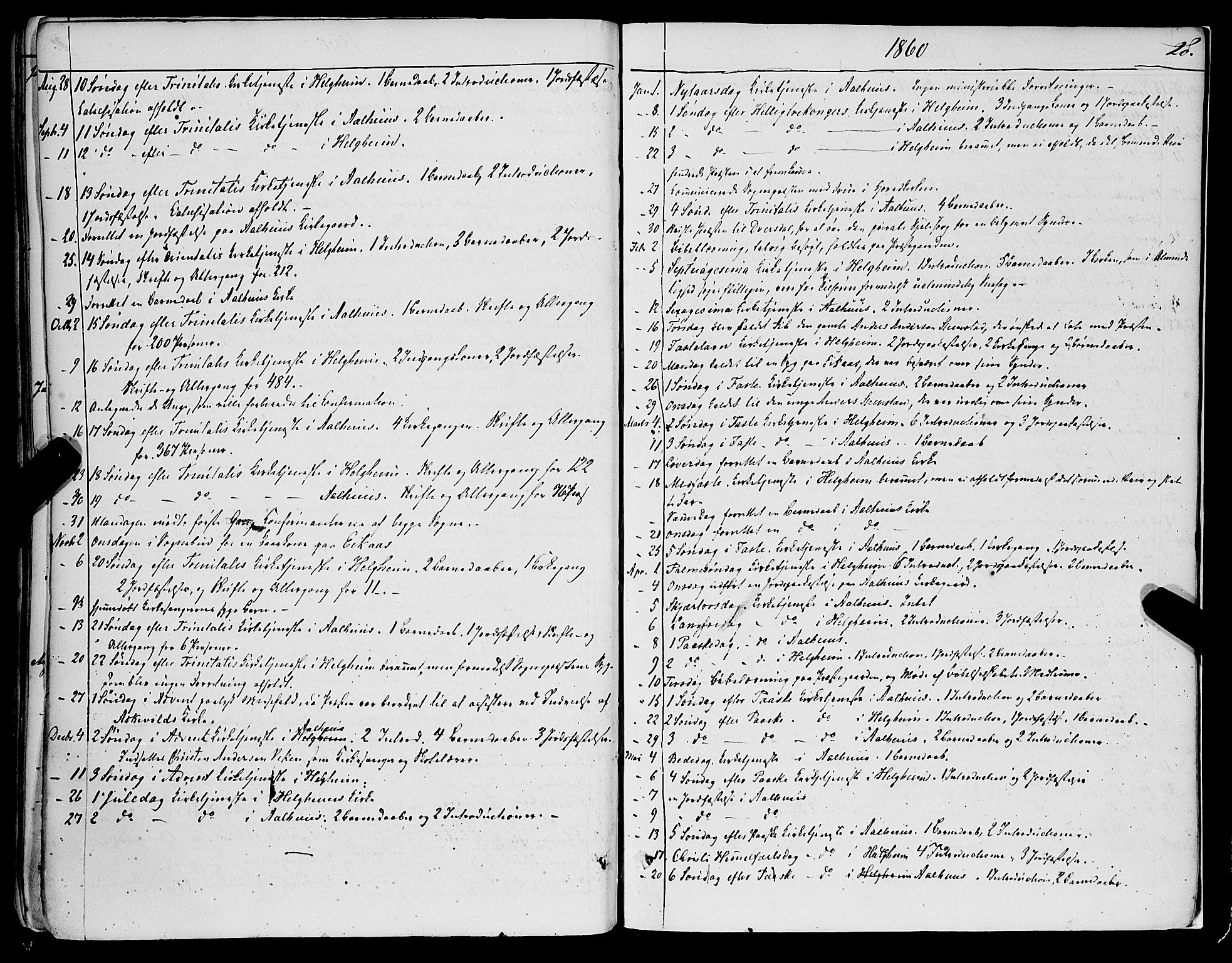 Jølster sokneprestembete, SAB/A-80701/H/Haa/Haaa/L0010: Parish register (official) no. A 10, 1847-1865, p. 28