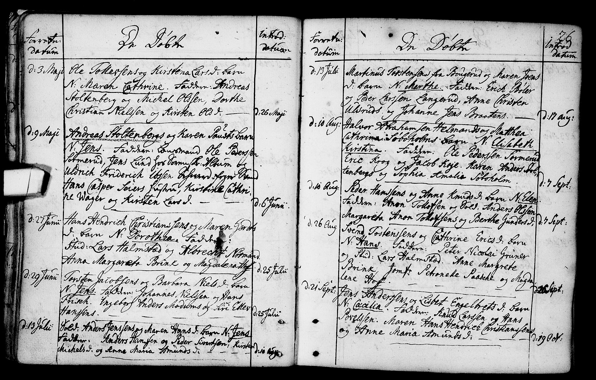 Gamlebyen prestekontor Kirkebøker, AV/SAO-A-10884/F/Fa/L0001: Parish register (official) no. 1, 1734-1818, p. 26