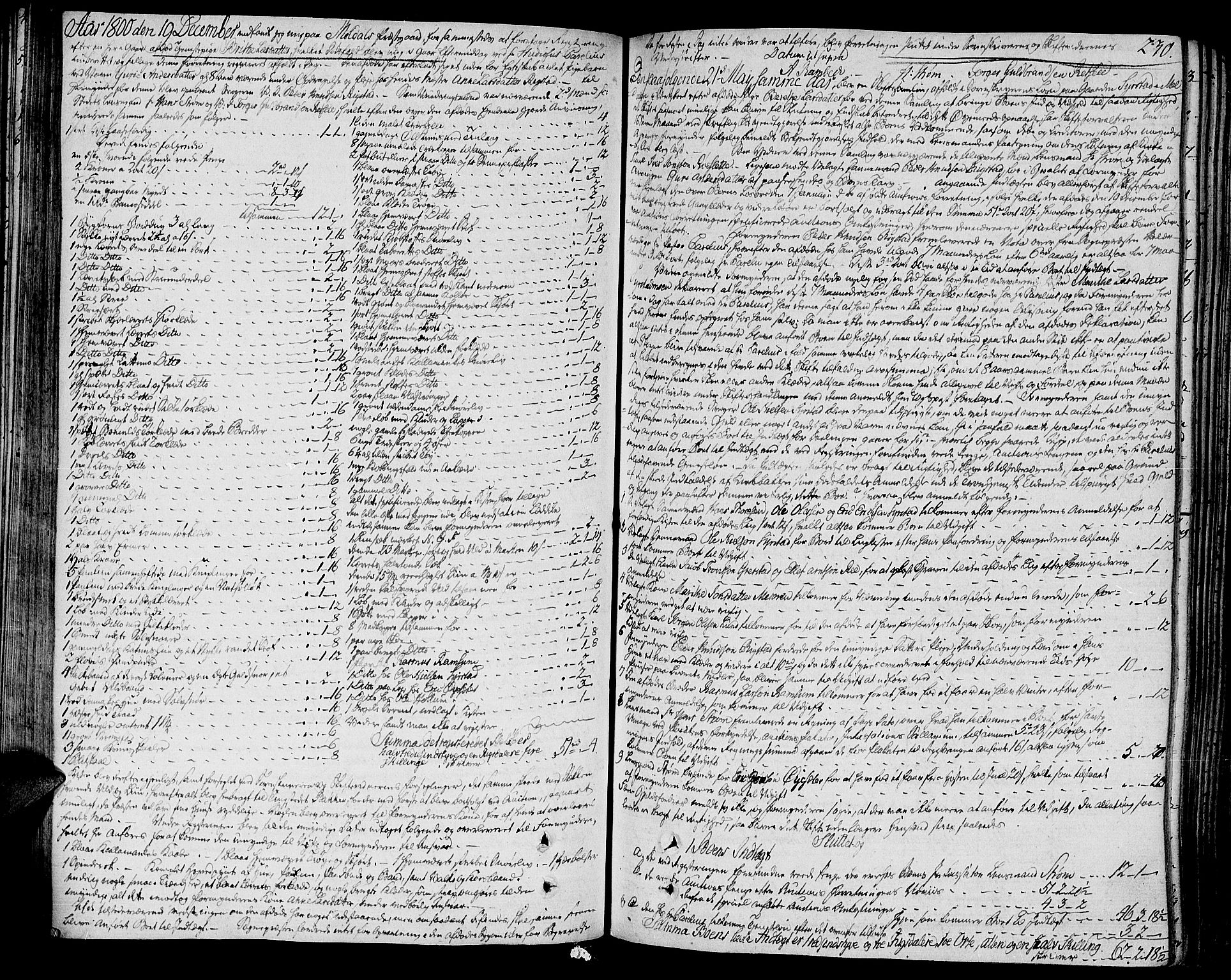 Orkdal sorenskriveri, SAT/A-4169/1/3/3Aa/L0009: Skifteprotokoller, 1796-1805, p. 229b-230a