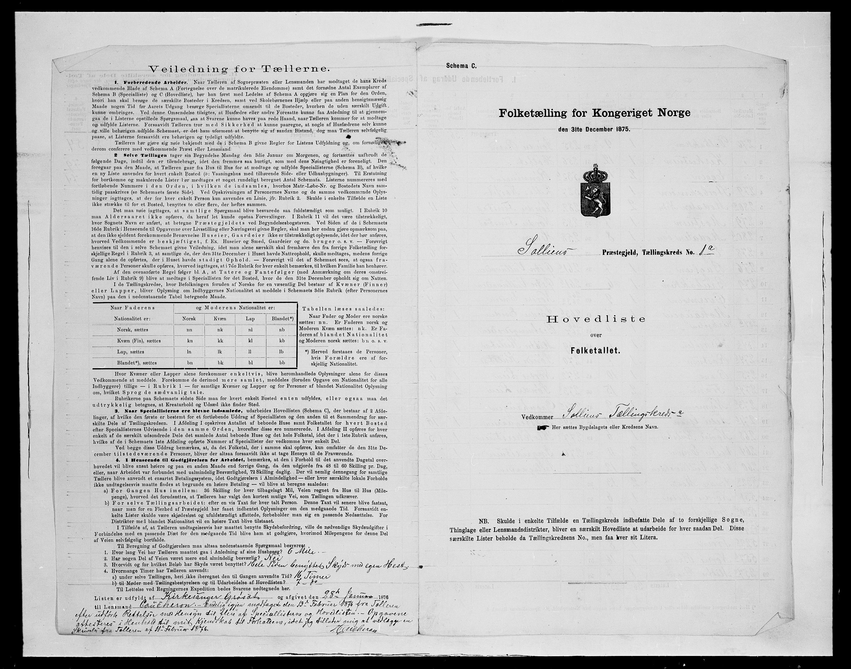 SAH, 1875 census for 0431P Sollia, 1875, p. 9