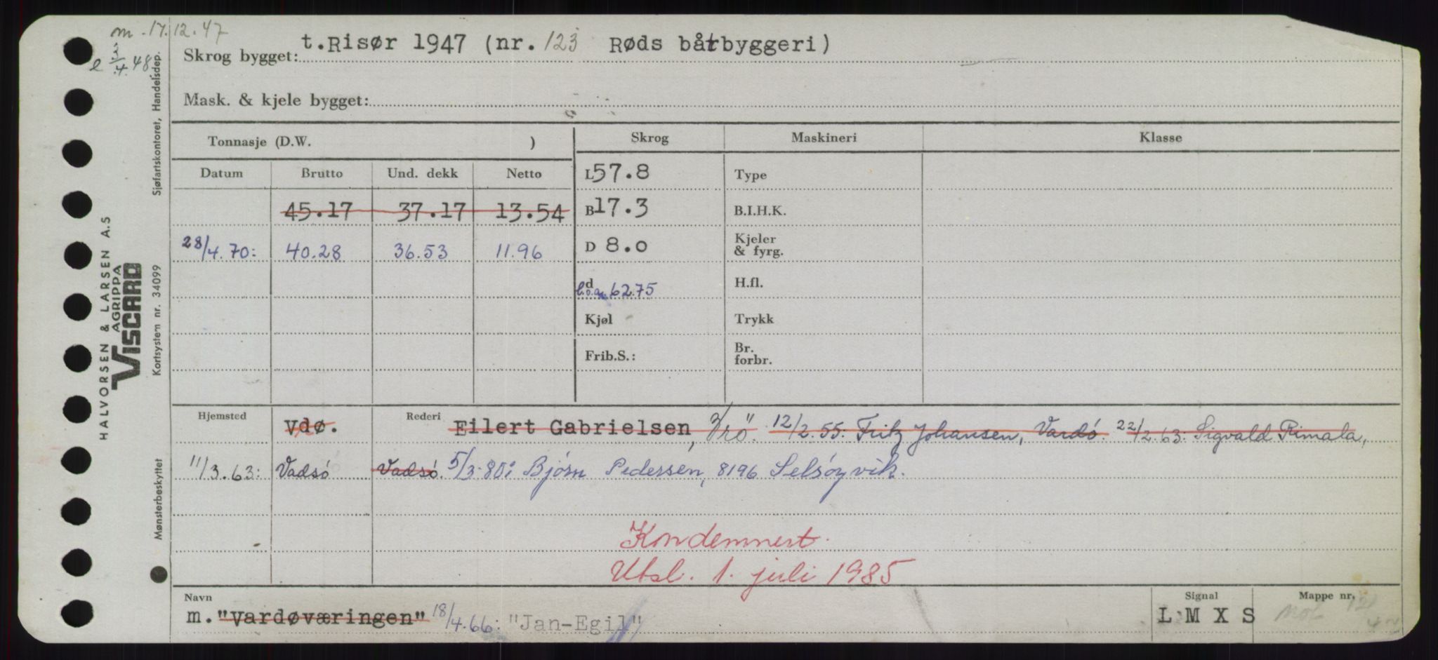 Sjøfartsdirektoratet med forløpere, Skipsmålingen, RA/S-1627/H/Hd/L0019: Fartøy, J, p. 109