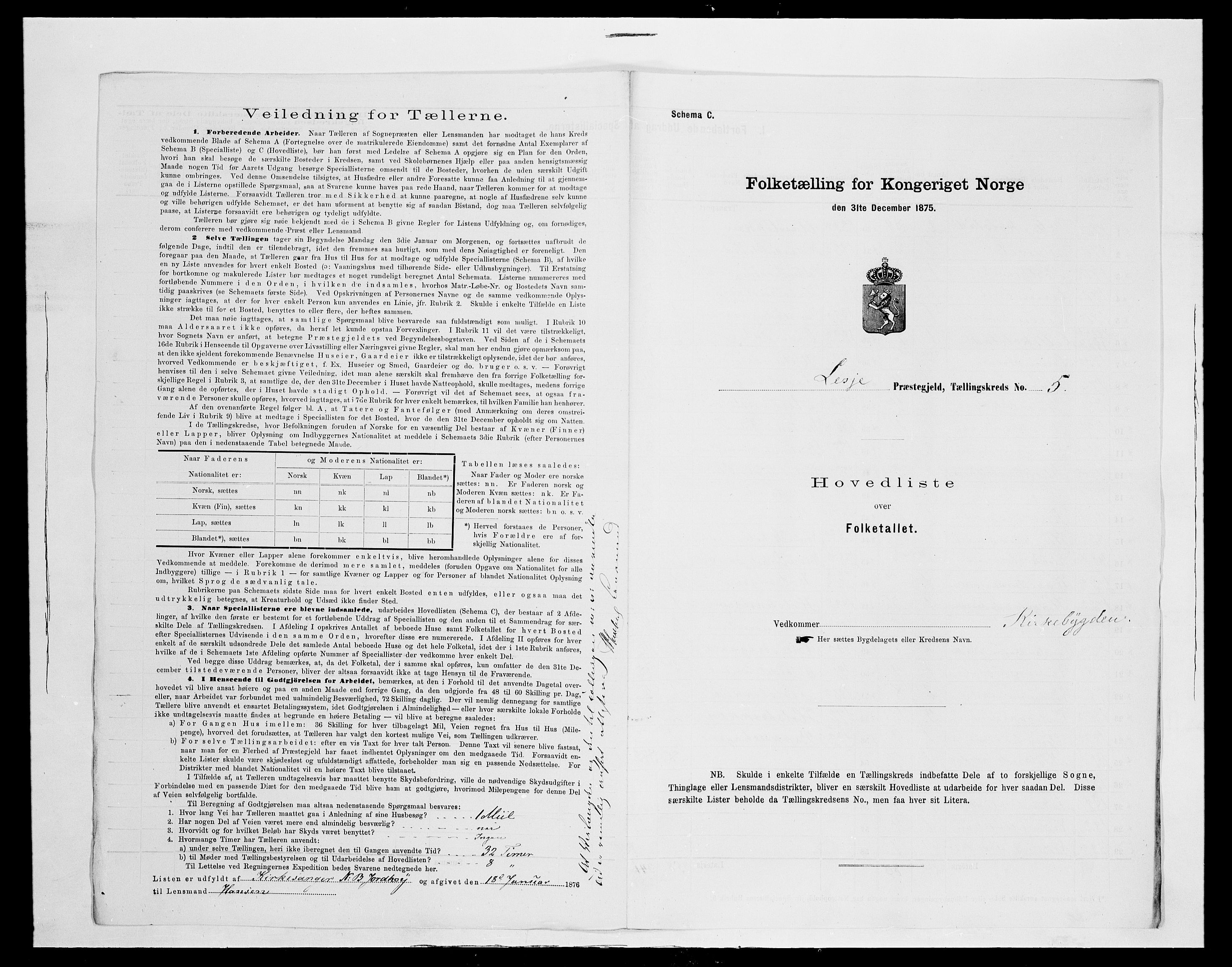 SAH, 1875 census for 0512P Lesja, 1875, p. 35
