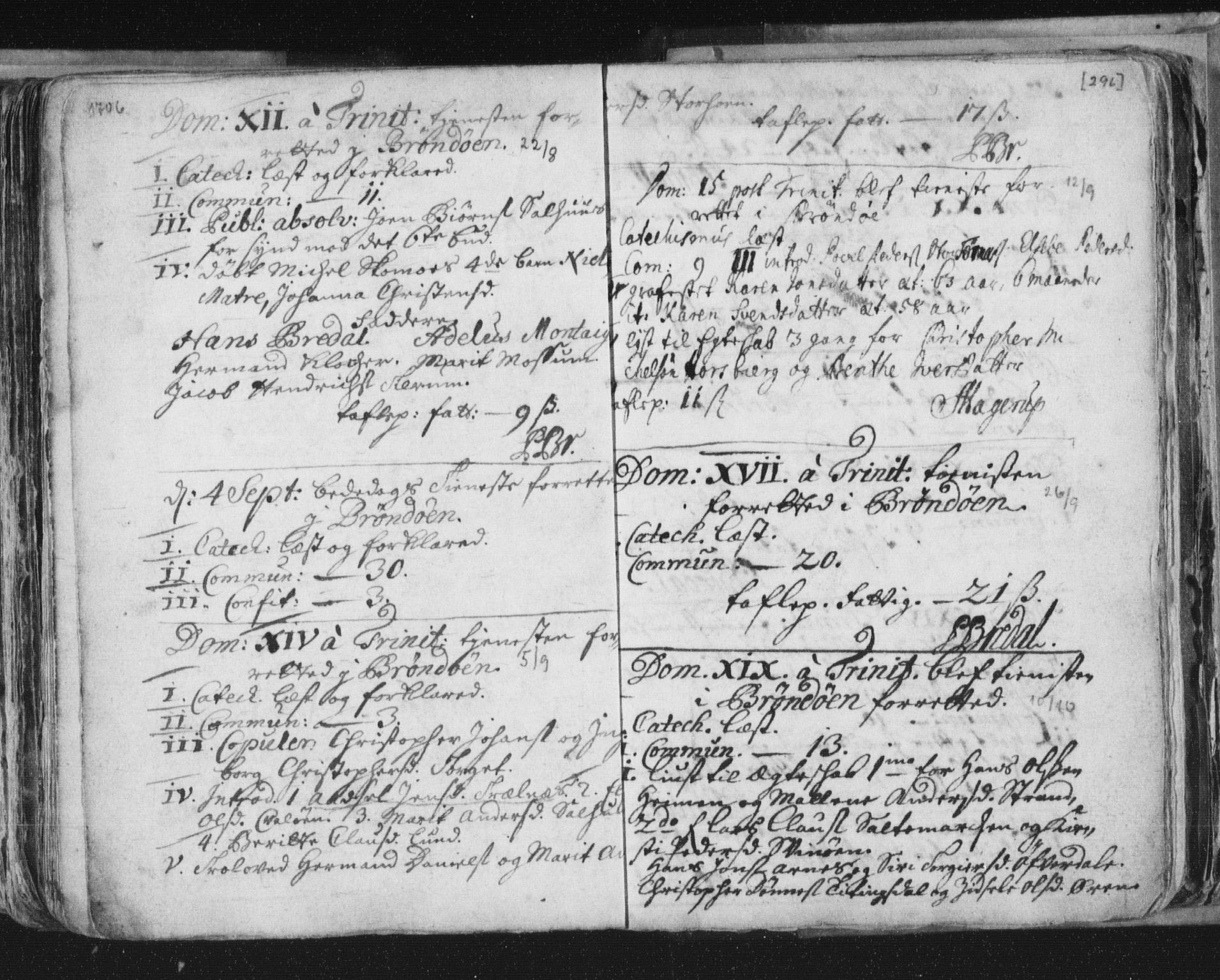 Ministerialprotokoller, klokkerbøker og fødselsregistre - Nordland, AV/SAT-A-1459/813/L0192: Parish register (official) no. 813A02, 1677-1718, p. 296