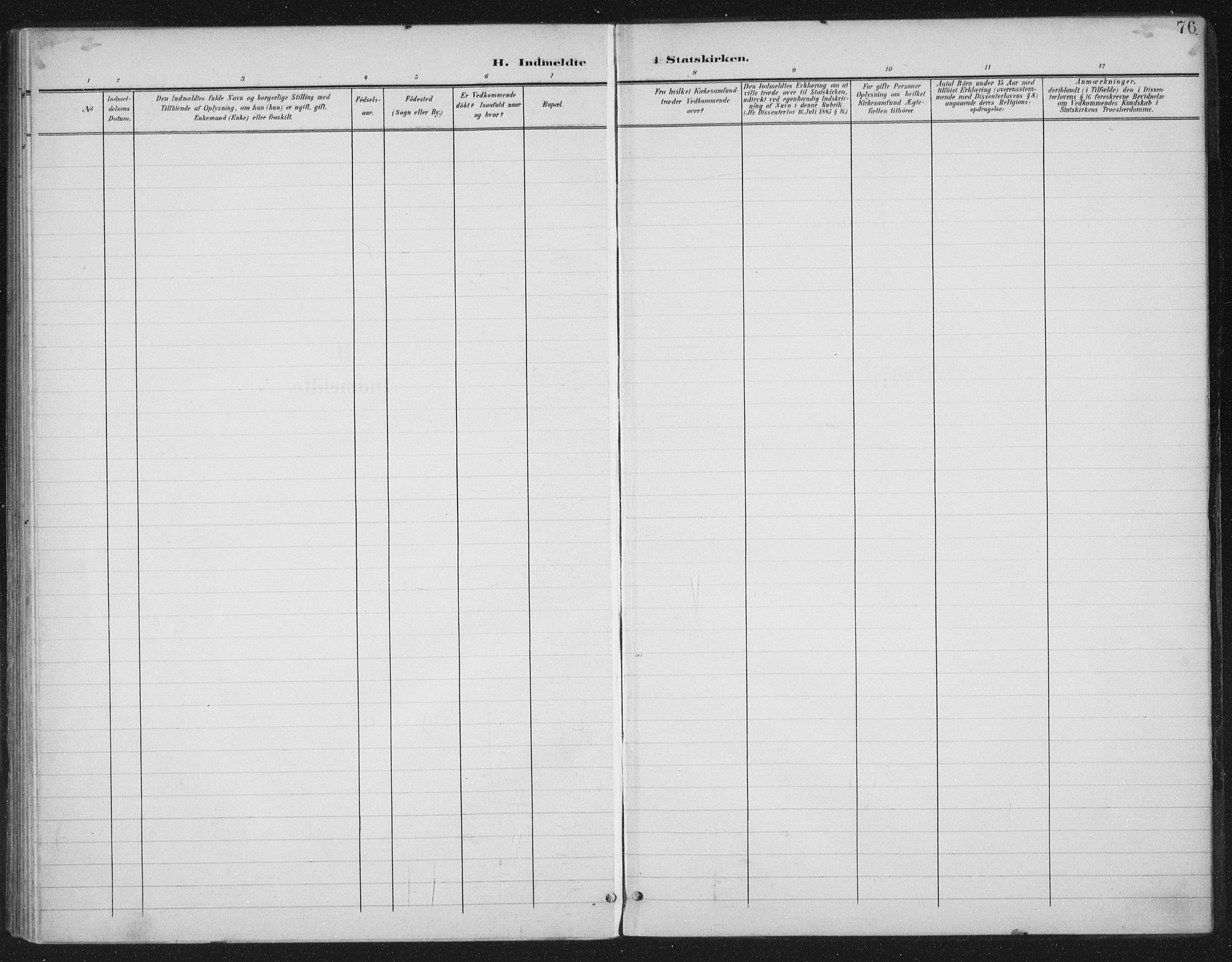 Ministerialprotokoller, klokkerbøker og fødselsregistre - Møre og Romsdal, AV/SAT-A-1454/568/L0810: Parish register (official) no. 568A14, 1901-1915, p. 76