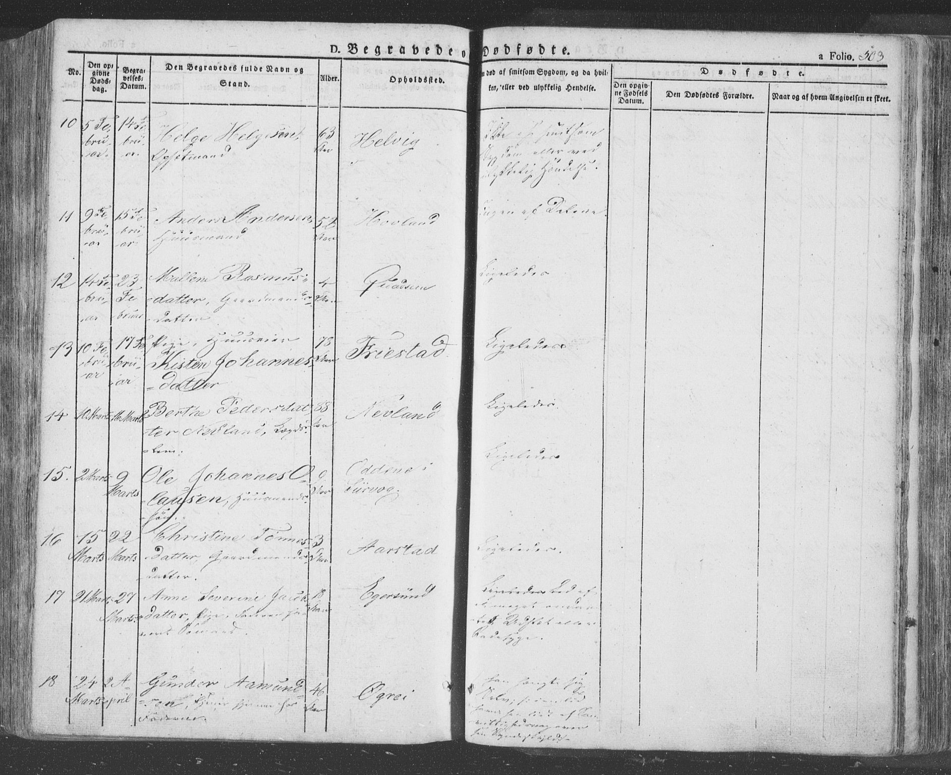 Eigersund sokneprestkontor, AV/SAST-A-101807/S08/L0009: Parish register (official) no. A 9, 1827-1850, p. 503