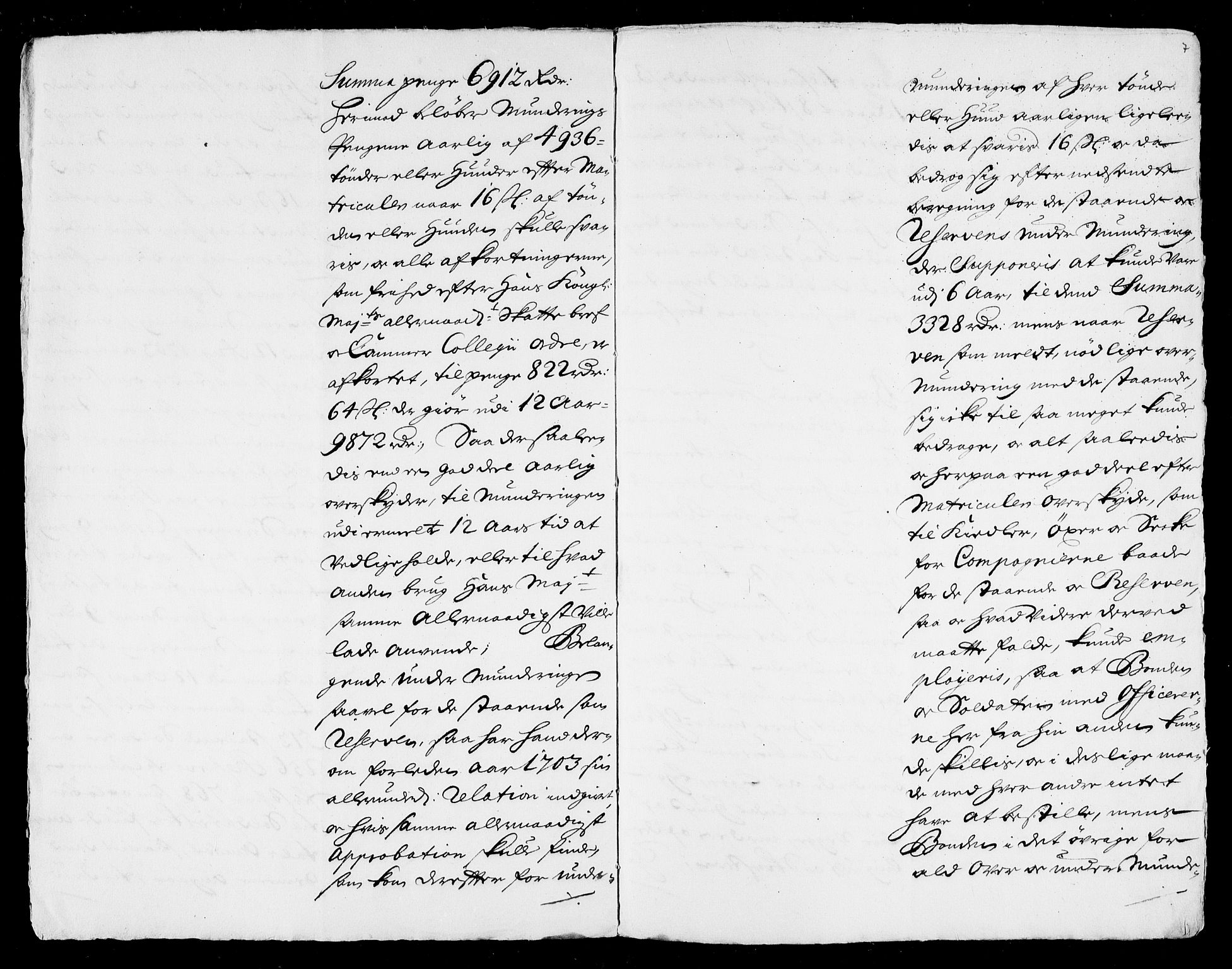 Danske Kanselli, Skapsaker, AV/RA-EA-4061/F/L0014: Skap 8, pakke 165A, 1701-1716, p. 18