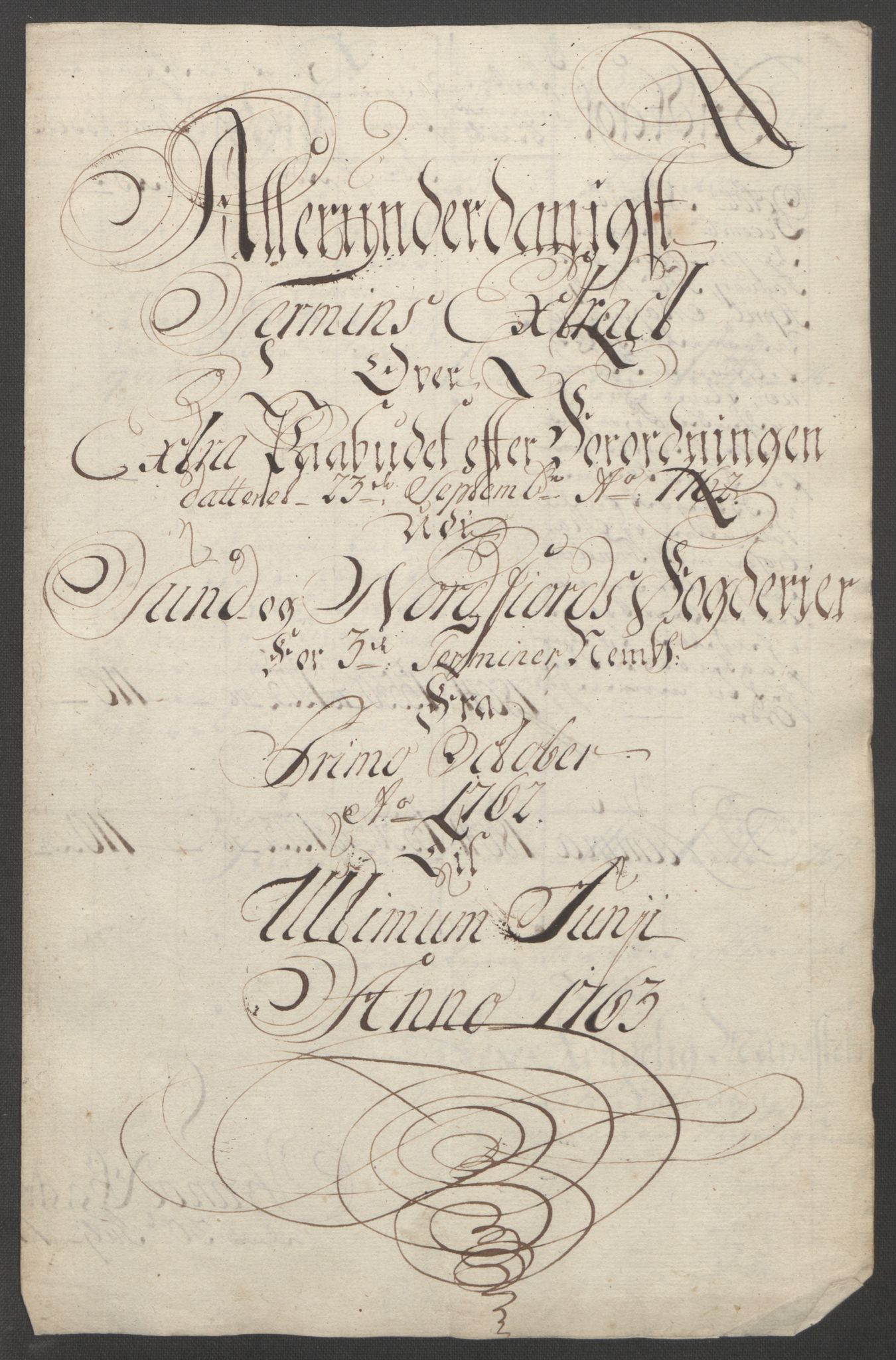 Rentekammeret inntil 1814, Reviderte regnskaper, Fogderegnskap, RA/EA-4092/R53/L3550: Ekstraskatten Sunn- og Nordfjord, 1762-1771, p. 20