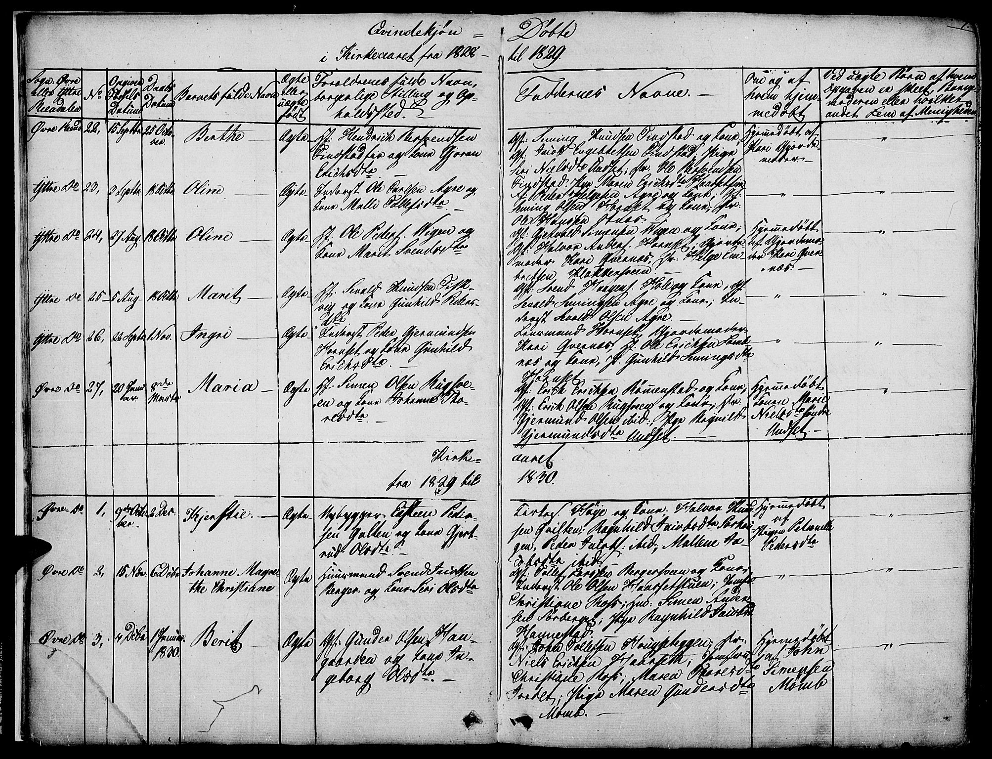 Rendalen prestekontor, AV/SAH-PREST-054/H/Ha/Haa/L0004: Parish register (official) no. 4, 1829-1852, p. 7