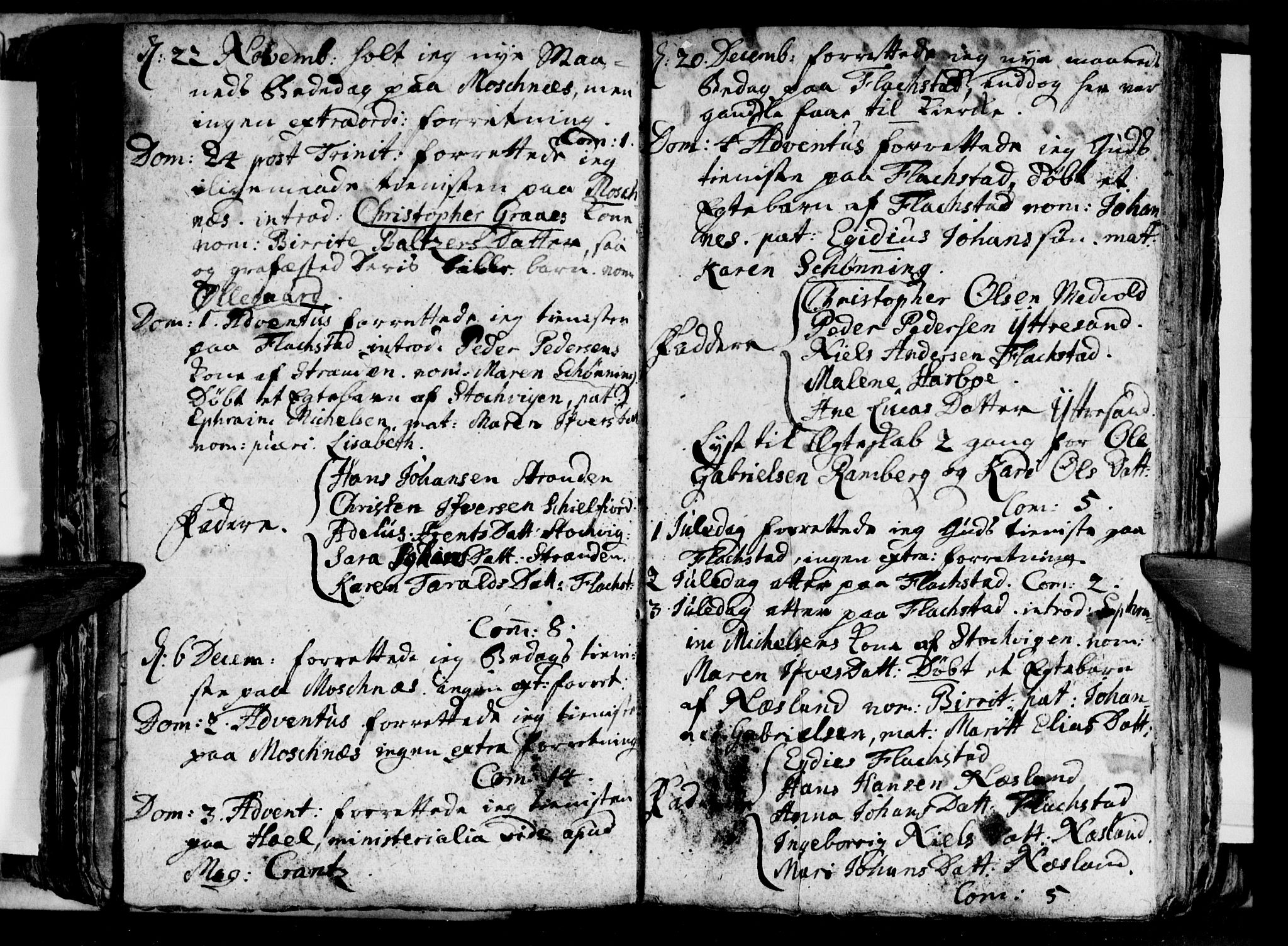 Ministerialprotokoller, klokkerbøker og fødselsregistre - Nordland, AV/SAT-A-1459/881/L1162: Curate's parish register no. 881B01, 1704-1748