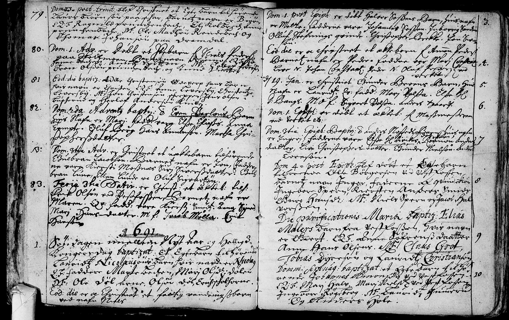 Eiker kirkebøker, SAKO/A-4/F/Fa/L0001: Parish register (official) no. I 1 /1, 1683-1704