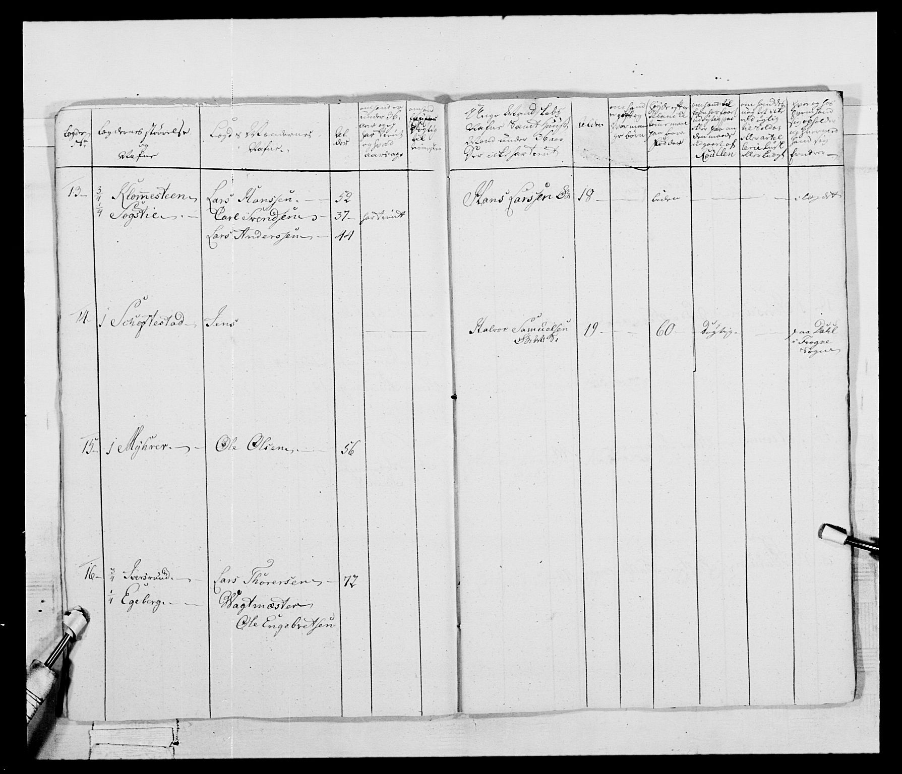 Generalitets- og kommissariatskollegiet, Det kongelige norske kommissariatskollegium, AV/RA-EA-5420/E/Eh/L0043b: 2. Akershusiske nasjonale infanteriregiment, 1773-1778, p. 627