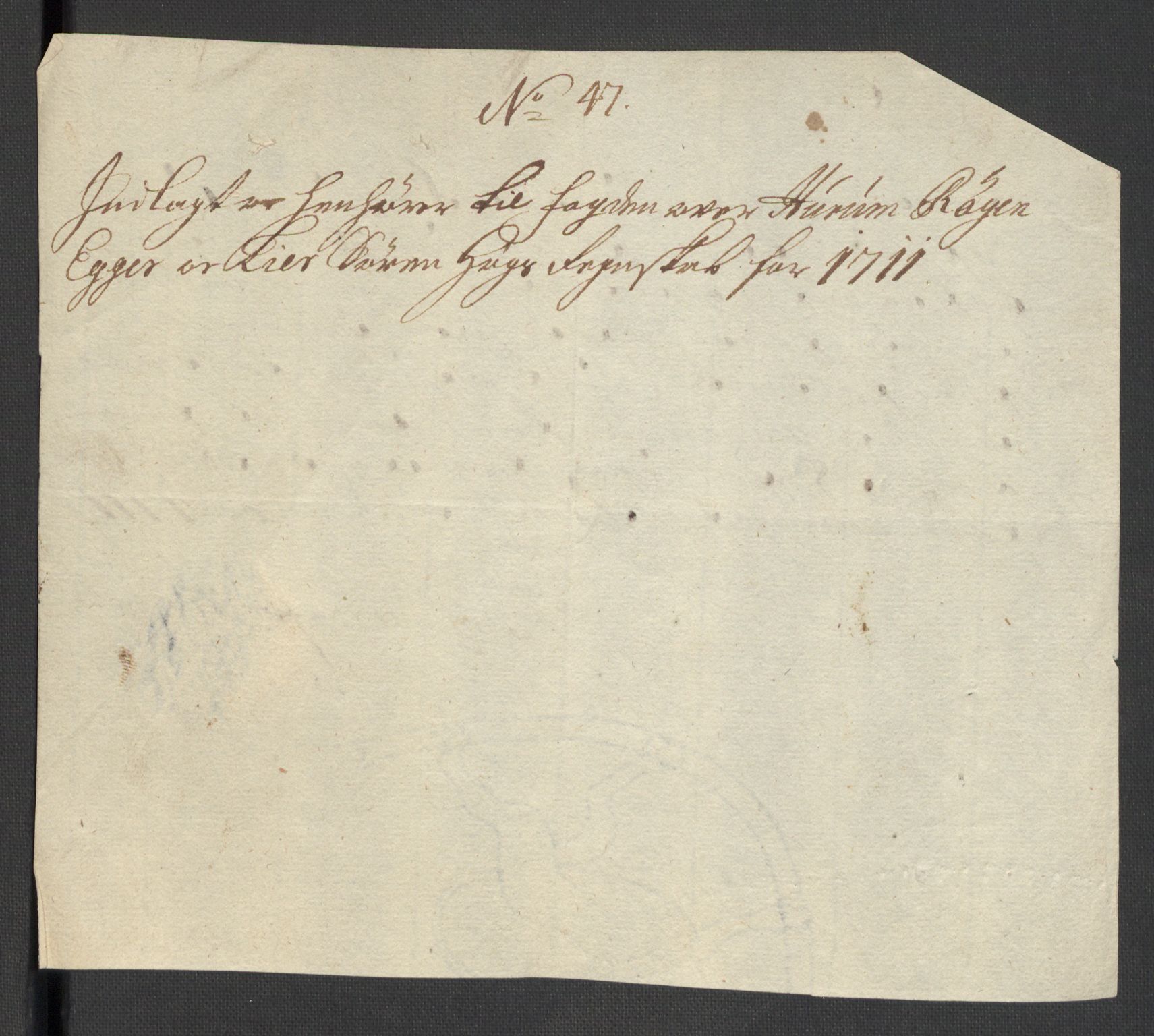 Rentekammeret inntil 1814, Reviderte regnskaper, Fogderegnskap, AV/RA-EA-4092/R31/L1705: Fogderegnskap Hurum, Røyken, Eiker, Lier og Buskerud, 1711, p. 365