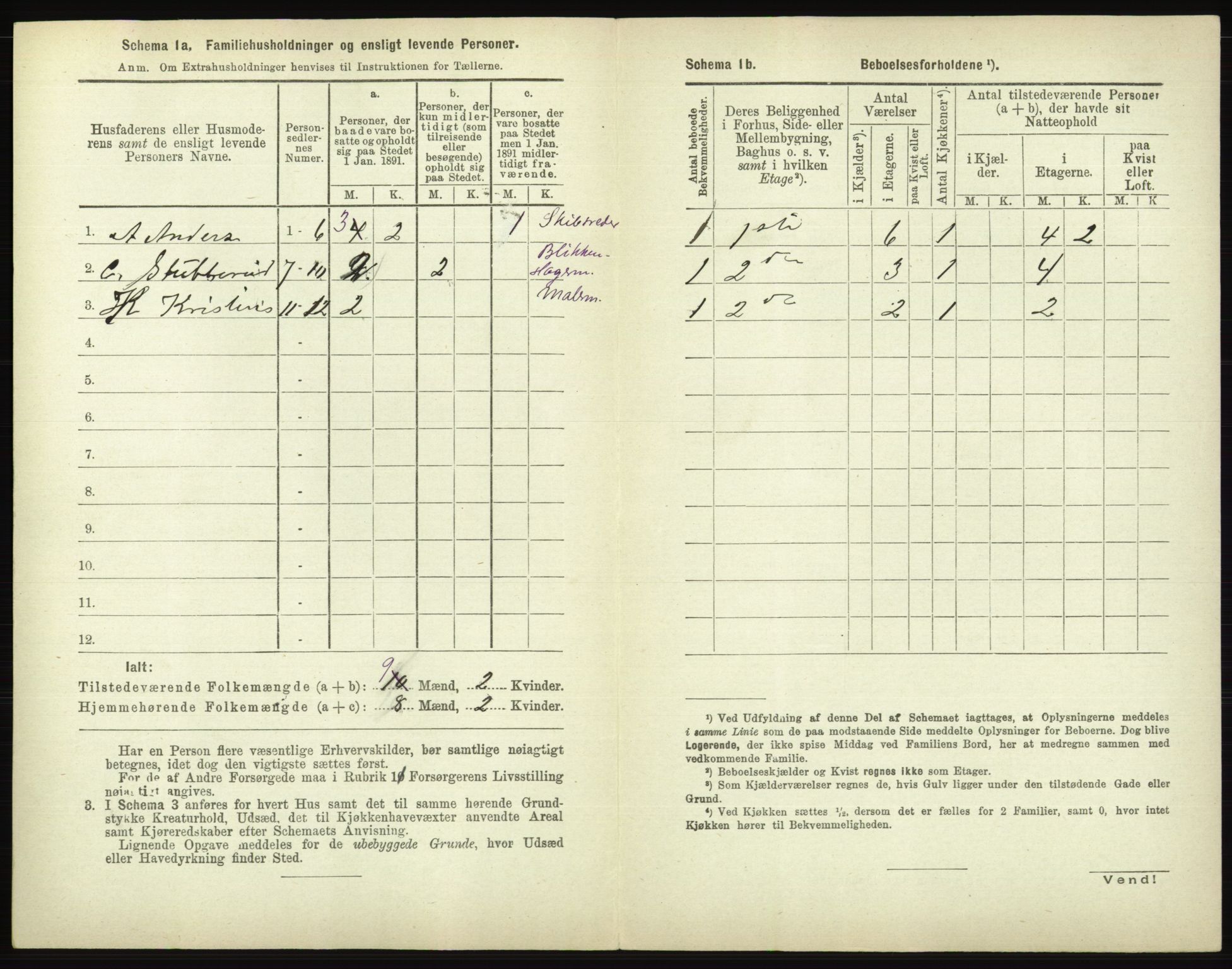 RA, 1891 census for 0203 Drøbak, 1891, p. 462