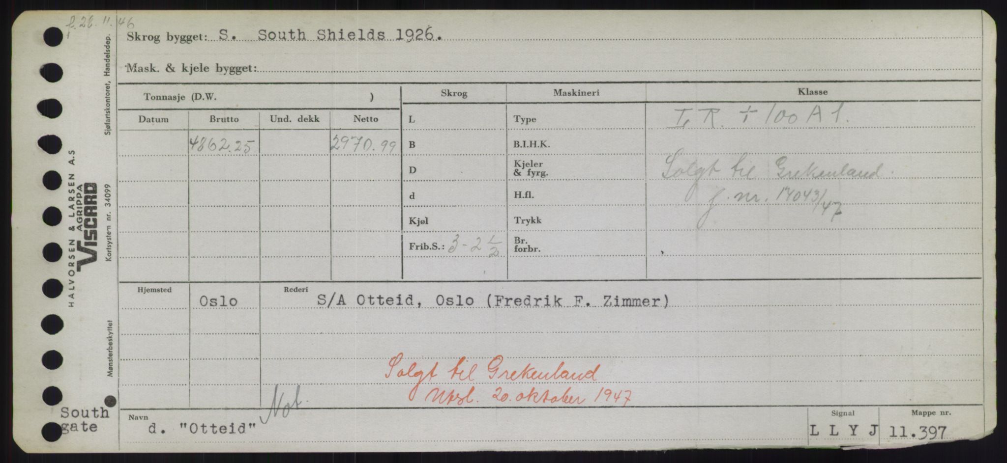 Sjøfartsdirektoratet med forløpere, Skipsmålingen, RA/S-1627/H/Hd/L0028: Fartøy, O, p. 521