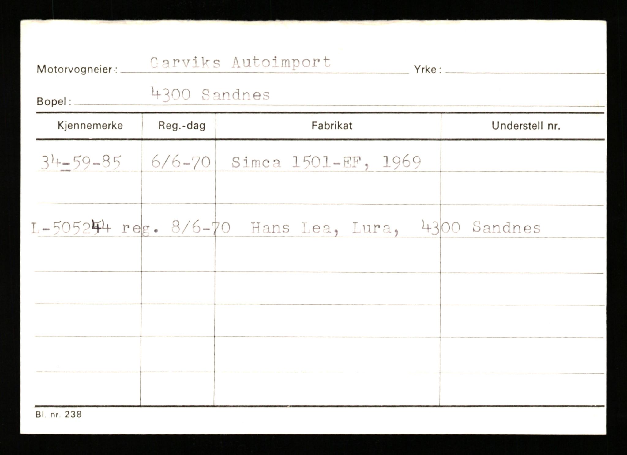 Stavanger trafikkstasjon, AV/SAST-A-101942/0/G/L0011: Registreringsnummer: 240000 - 363477, 1930-1971, p. 2885