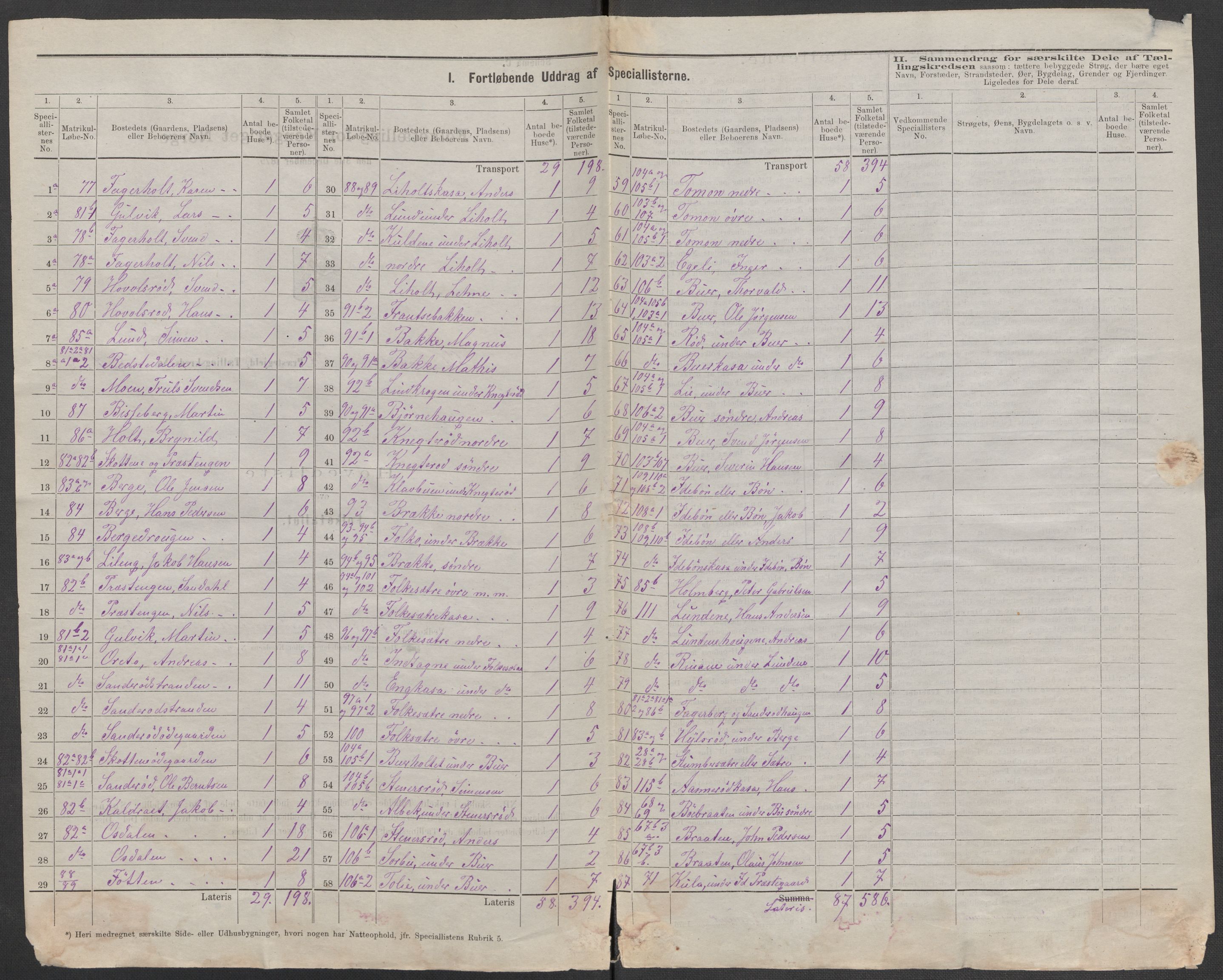 RA, 1875 census for 0117P Idd, 1875, p. 11