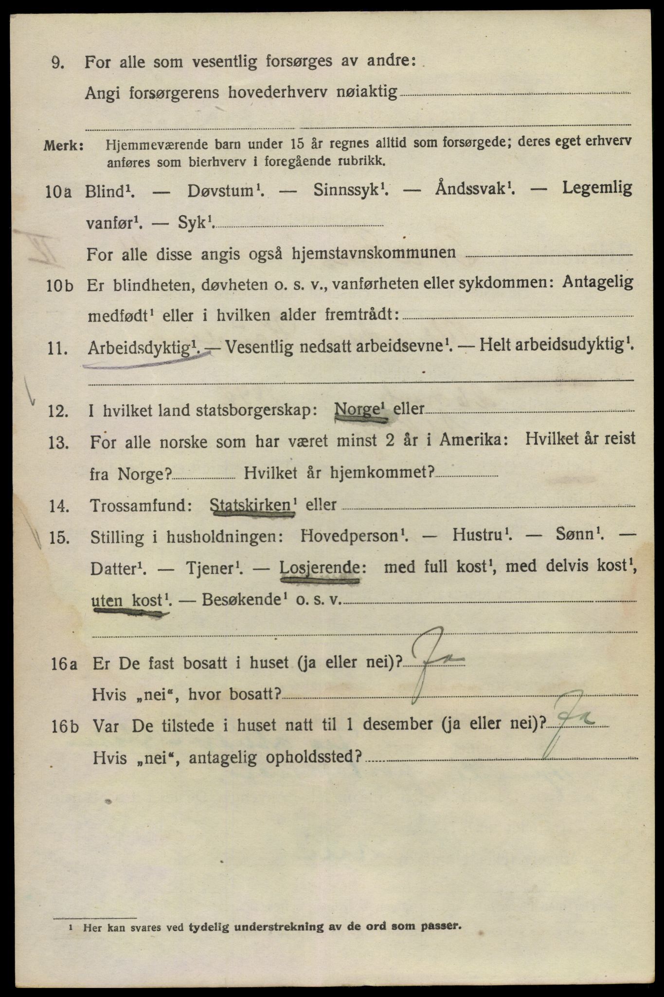 SAO, 1920 census for Kristiania, 1920, p. 660144