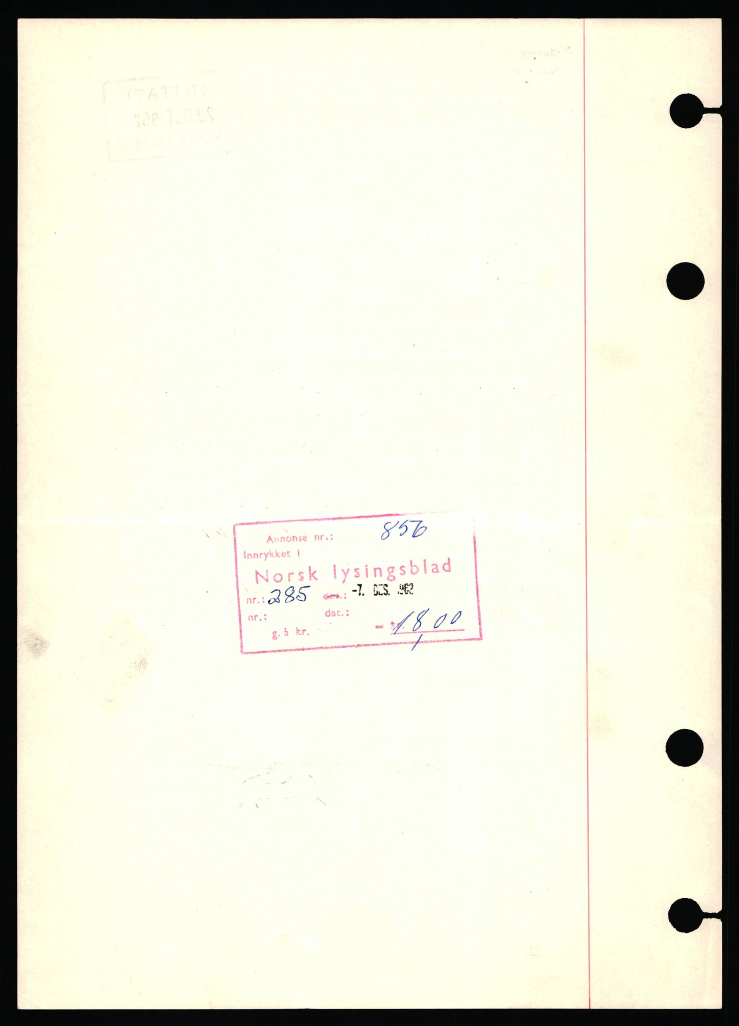 Stavanger byfogd, AV/SAST-A-101408/002/J/Jd/Jde/L0001: Registreringsmeldinger og bilag. Enkeltmannsforetak, 1-350, 1891-1967, p. 390