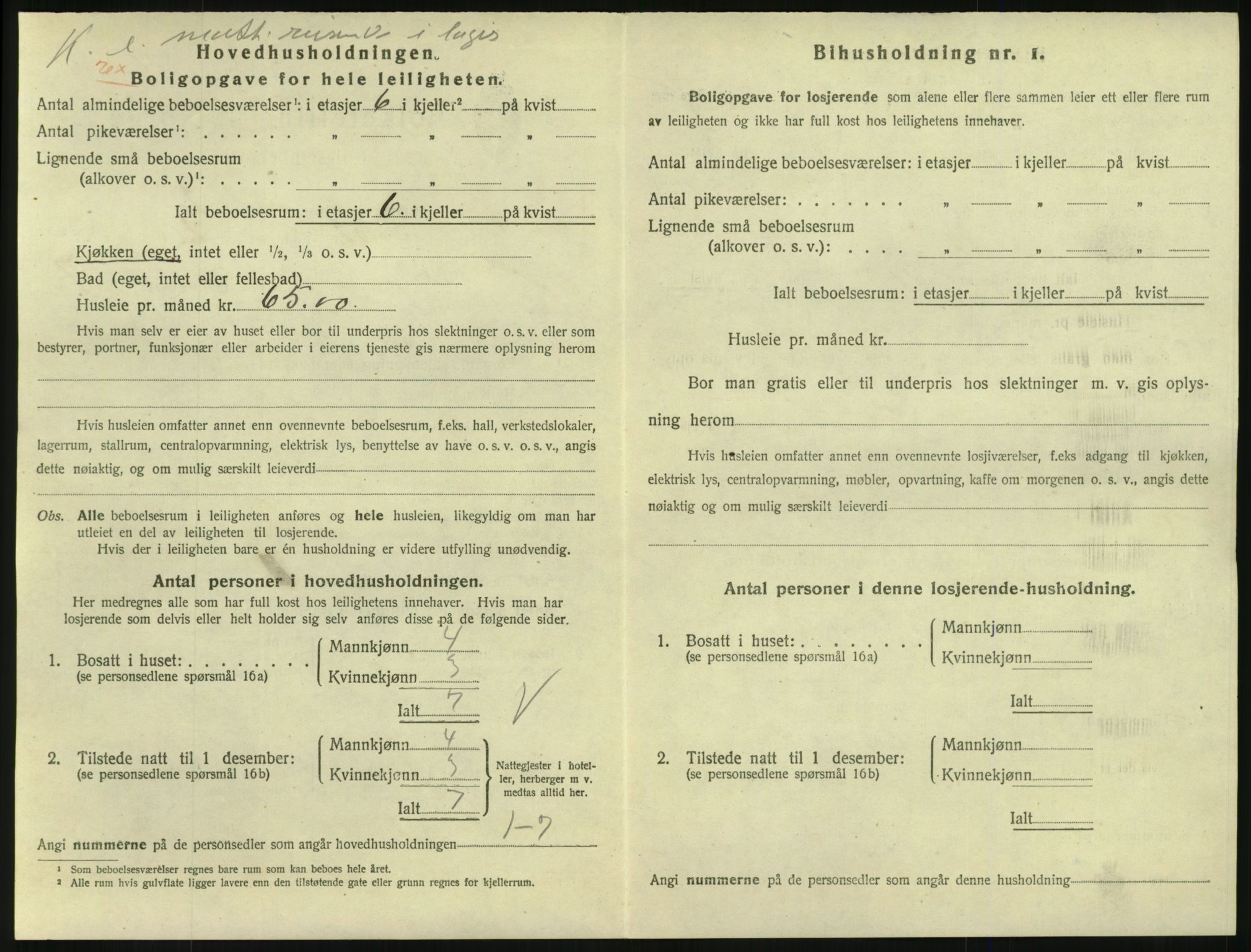 SAKO, 1920 census for Larvik, 1920, p. 6411