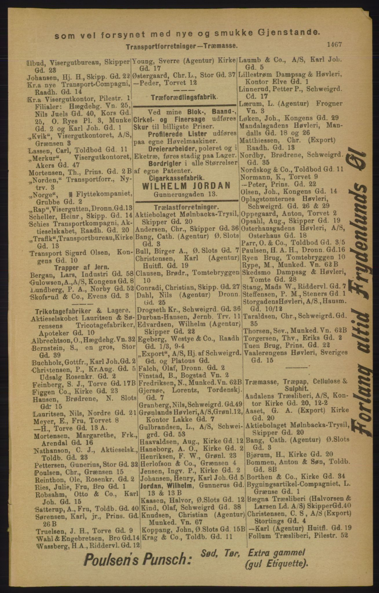 Kristiania/Oslo adressebok, PUBL/-, 1906, p. 1467